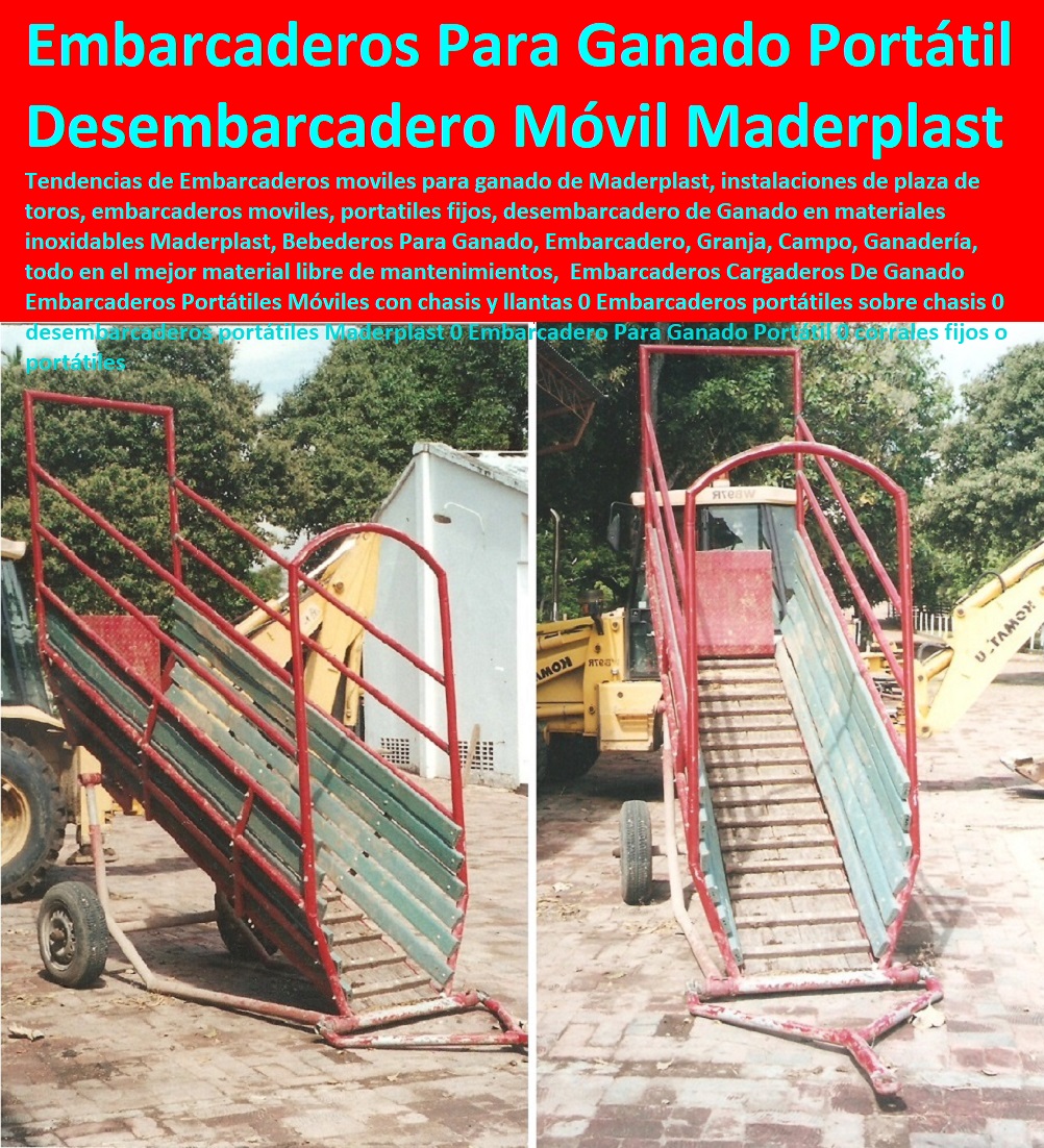 corrales con madera plastica maderplast