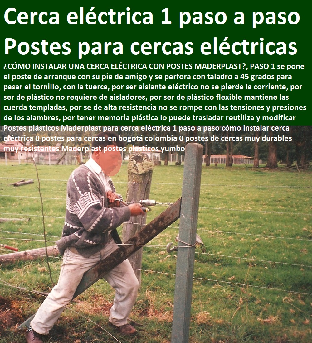 postes plasticos