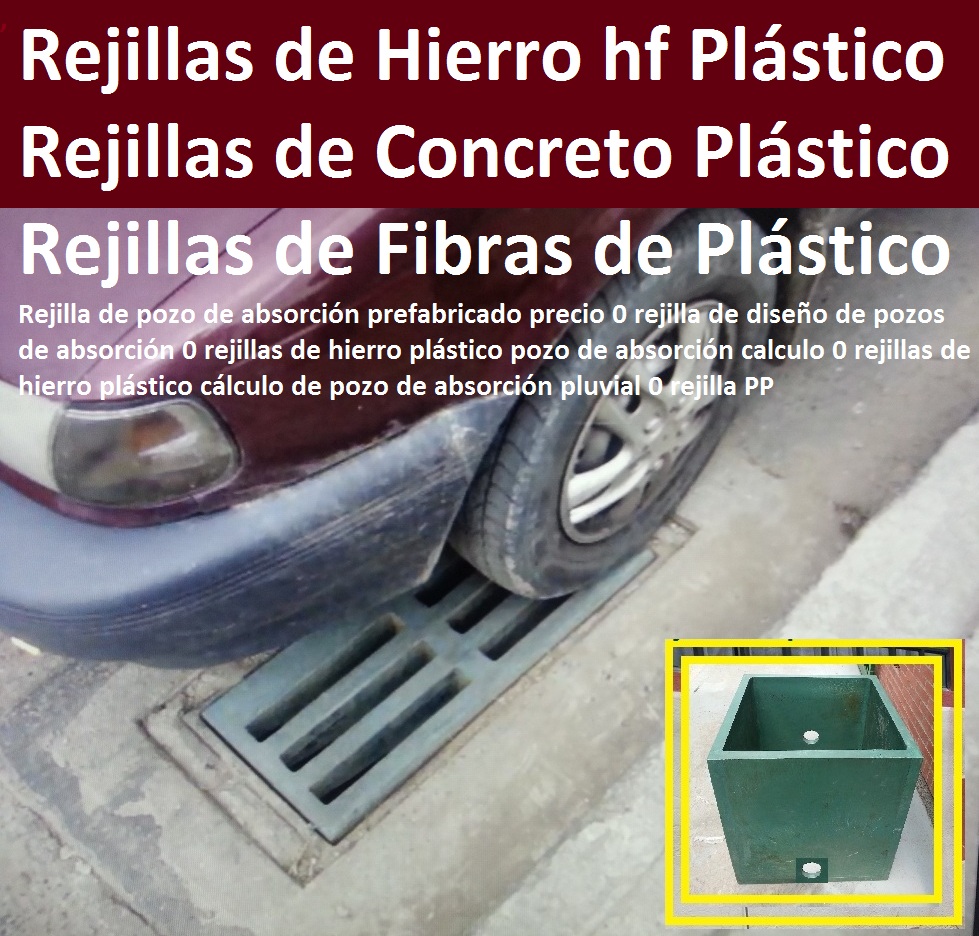 15 rejillas de alcantarillado rejilla