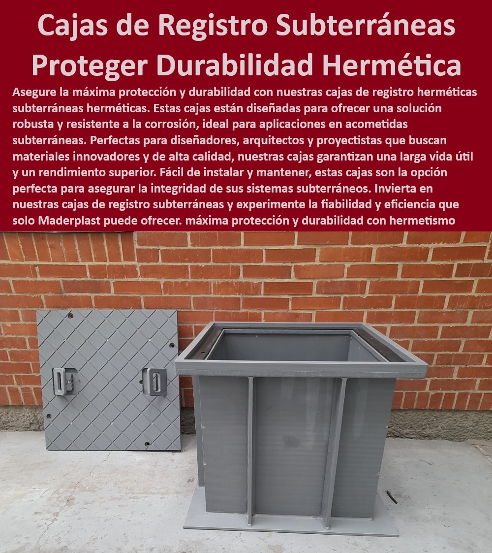 Cajas herméticas subterráneas acometida telemetría de registro Maderplast 0 Cajas de registro subterráneas herméticas y anticorrosivas 0 Sistemas de acometida subterránea duraderos y seguros 0 Componentes estructurales plástico herméticas  Cajas herméticas de alta calidad, , Protección robusta contra corrosión, , Acometidas subterráneas seguras, , Eficiencia en proyectos de infraestructura, , Instalación fácil de cajas de registro, , Cajas de acometida fácil instalación, , Resistencia a corrosión y desgaste, , Soluciones subterráneas confiables, , Durabilidad en sistemas subterráneos, , Materiales de alta calidad para acometidas, , Cajas anticorrosivas para instalaciones, , Cajas de registro para proyectistas, , Protección hermética subterránea, , Cajas de registro subterráneas, , Rendimiento superior en cajas herméticas, , Protección prolongada en acometidas, , Integridad en sistemas subterráneos, , Protección de sistemas subterráneos, , Cajas de acometidas subterráneas, , Soluciones de registro hermético, , Cajas innovadoras para diseñadores, , Cajas de plástico resistente Maderplast, , Cajas de alta resistencia Maderplast, , Materiales innovadores para registro, , Cajas de registro seguras y duraderas Cajas herméticas subterráneas acometida telemetría de registro Maderplast 0 Cajas de registro subterráneas herméticas y anticorrosivas 0 Sistemas de acometida subterránea duraderos y seguros 0 Componentes estructurales plástico herméticas