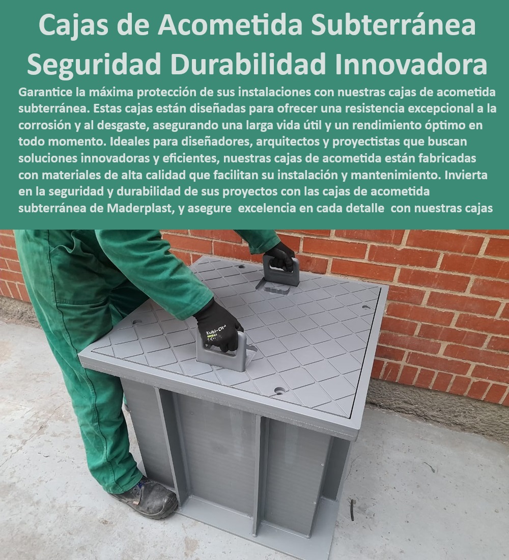 Cajas herméticas subterráneas acometida telemetría de registro Maderplast 0 Cajas de registro subterráneas herméticas y duraderas 0 Cajas de registro plásticas para proyectos de infraestructura 0 Sistemas acometida subterránea resistentes ESP 0 Cajas de alta resistencia Maderplast, , Cajas herméticas para proyectos, , Materiales de alta calidad para acometidas, , Protección hermética subterránea, , Resistencia a corrosión y desgaste, , Cajas anticorrosivas para acometidas, , Soluciones eficientes en registro, , Durabilidad en proyectos de infraestructura, , Integridad de sistemas subterráneos, , Seguridad en acometidas subterráneas, , Seguridad en proyectos de infraestructura, , Soluciones de registro hermético, , Fiabilidad en sistemas subterráneos, , Sistemas de acometida eficientes, , Larga vida útil en sistemas subterráneos, , Innovación en protección subterránea, , Instalación fácil de cajas de registro, , Protección robusta para instalaciones, , Cajas de acometida subterránea, , Cajas de registro subterráneas, , Cajas de acometida duraderas, , Innovación en cajas de acometida, , Materiales innovadores para acometidas, , Protección de sistemas subterráneos, , Cajas de acometida fáciles de mantener  Cajas herméticas subterráneas acometida telemetría de registro Maderplast 0 Cajas de registro subterráneas herméticas y duraderas 0 Cajas de registro plásticas para proyectos de infraestructura 0 Sistemas acometida subterránea resistentes ESP 0