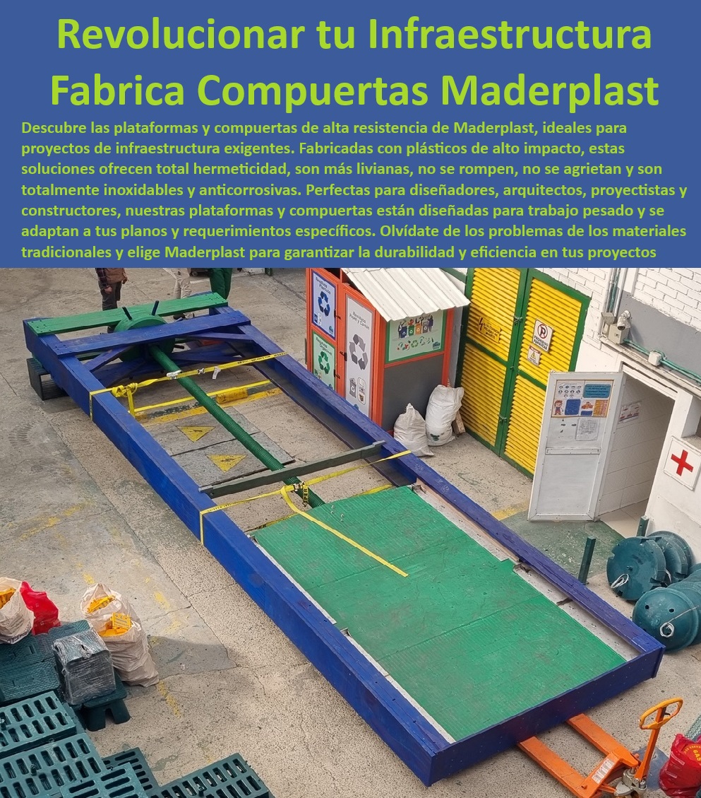 Compuertas para canales presas esclusas y obras hidráulicas Maderplast 0 Ventajas de las compuertas de plástico inoxidable frente a las de acero. 0 Soluciones innovadoras compuertas acueductos y alcantarillados. 0  Eficiencia en diseño de compuertas, , Automatización de compuertas hidráulicas, , Estructuras plásticas para canales, , Compuertas para obras hidráulicas, , Diseño de compuertas hidráulicas, , Plataformas de alta resistencia, , Plásticos de alto impacto en construcción, , Infraestructura con plásticos de impacto, , Proyectos con compuertas resistentes, , Estructuras plásticas para exteriores, , Diseño de compuertas anticorrosivas, , Soluciones herméticas para acueductos, , Plataformas para proyectos de ingeniería, , Innovación en materiales plásticos, , Compuertas plásticas para presas, , Materiales plásticos para infraestructuras, , Durabilidad en proyectos con Maderplast, , Materiales anticorrosivos Maderplast, , Sustitutos del acero en infraestructura, , Compuertas inoxidables para alcantarillado, , Materiales plásticos para ingenieros, , Compuertas para proyectos exigentes, , Compuertas livianas y duraderas, , Ingeniería de estructuras plásticas, , Soluciones de infraestructura plástica Automatización compuerta Compuertas para canales presas esclusas y obras hidráulicas Maderplast 0 Ventajas de las compuertas de plástico inoxidable frente a las de acero. 0 Soluciones innovadoras compuertas acueductos y alcantarillados. 0 Automatización compuerta