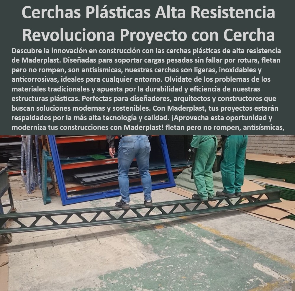 Estructuras plásticas Cerchas plásticas alta resistencia inoxidable Maderplast 0 Perfiles plásticos de alta resistencia para construcciones 0 Materiales plásticos innovadores para construcción 0 Cerchas plásticas ligeras estructuras IPE  Resistencia estructural plástica, , Materiales para construcción moderna, , Cerchas plásticas arquitectos, , Cerchas plásticas flexibles, , Diseño y construcción plástica, , Estructuras plásticas construcción, , Durabilidad en construcciones plásticas, , Soluciones estructurales modernas, , Sustitución de materiales tradicionales, , Estructuras plásticas personalizadas, , Proyectos constructivos plásticos, , Materiales plásticos innovadores, , Ligereza y durabilidad, , Estructuras anticorrosivas Maderplast, , Materiales ecológicos construcción, , Tecnología avanzada en plásticos, , Cerchas plásticas alta resistencia, , Alta tecnología en cerchas, , Cerchas ligeras y resistentes, , Eficiencia en proyectos estructurales, , Innovación en construcción plástica, , Perfiles plásticos Maderplast, , Antisísmicas y anticorrosivas, , Construcciones sostenibles plásticas, , Ingeniería plástica avanzada Estructuras plásticas Cerchas plásticas alta resistencia inoxidable  Maderplast 0 Perfiles plásticos de alta resistencia para construcciones 0 Materiales plásticos innovadores para construcción 0 Cerchas plásticas ligeras estructuras IPE