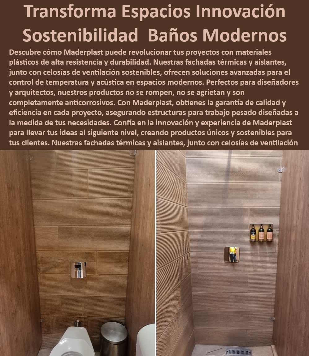 Fachadas Térmicas Y Aislantes Proyectos Ecológicos Estructuras Maderplast 0 Soluciones ecológicas para baños 0 Innovación en diseño de baños con materiales plásticos 0 Paredes plásticas de alta durabilidad para baños Ladrillos plásticos 0  Materiales plásticos alta calidad, , Innovación en construcción, , Materiales anticorrosivos baños, , Diseño elegante baños, , Soluciones acústicas y térmicas, , Fachadas térmicas y acústicas, , Baños con materiales ecológicos, , Estética y sostenibilidad, , Fachadas térmicas para baños, , Resistencia y durabilidad, , Estructuras de alta resistencia, , Ventilación sostenible baños, , Durabilidad y resistencia superior, , Soluciones de ventilación, , Diseño y funcionalidad baños, , Tecnología avanzada en baños, , Control de temperatura baños, , Fachadas térmicas Maderplast, , Diseño baños sostenibles, , Baños ecológicos modernos, , Materiales plásticos duraderos, , Soluciones sostenibles Maderplast, , Innovación en diseño de baños, , Aislamiento térmico baños modernos, , Aislamiento acústico baños Fachadas Térmicas Y Aislantes Proyectos Ecológicos Estructuras Maderplast 0 Soluciones ecológicas para baños 0 Innovación en diseño de baños con materiales plásticos 0 Paredes plásticas de alta durabilidad para baños Ladrillos plásticos 0