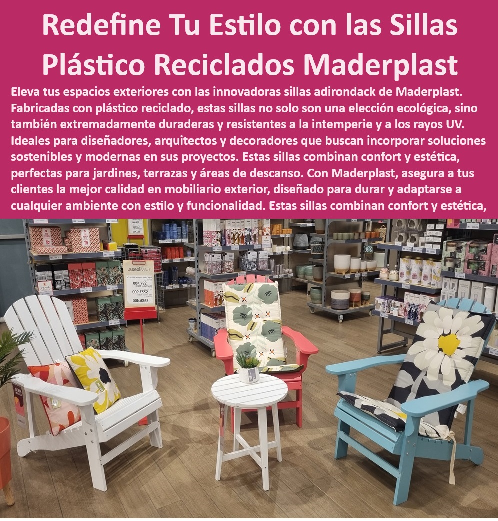 Sillas Diseño Y Desarrollo Muebles Especiales Poltronas De Exterior Maderplast 0 sillas de jardín resistentes a la intemperie y rayos UV 0 nuevas tendencias en mobiliario de exterior con plástico reciclado 0 silla adirondack de plástico 0  Sillas Adirondack recicladas, , Soluciones de diseño exterior, , Sillas de diseño moderno, , Diseño exterior innovador, , Sillas para terrazas y patios, , Mobiliario innovador Maderplast, , Sillas de plástico reciclado, , Asientos resistentes a rayos UV, , Asientos Adirondack personalizables, , Mobiliario para jardines, , Sillas Adirondack resistentes, , Mobiliario Adirondack sostenible, , Sillas Adirondack elegantes, , Diseño ecológico para jardines, , Mobiliario de plástico reciclado, , Mobiliario duradero y estético, , Diseño sostenible para exteriores, , Mobiliario resistente a intemperie, , Mobiliario para áreas de descanso, , Mobiliario anticorrosivo, , Sillas Adirondack robustas, , Mobiliario para proyectos exigentes, , Sillas para arquitectos, , Sillas Adirondack de alta calidad, , Asientos de larga vida útil Sillas Diseño Y Desarrollo Muebles Especiales Poltronas De Exterior Maderplast 0 sillas de jardín resistentes a la intemperie y rayos UV 0 nuevas tendencias en mobiliario de exterior con plástico reciclado 0 silla adirondack de plástico 0