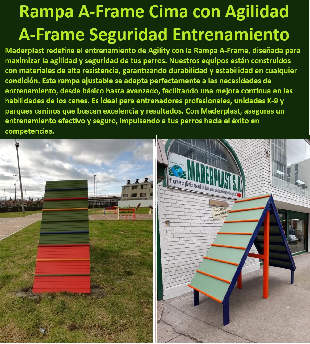 Rampa A Agility A Frame Equipo Agility de Perros catálogo diseño y fabrica Maderplast  Equipos Maderplast para entrenamiento y ejercicio canino, , Rampa A-Frame ajustable para entrenamiento canino, , Rampa de entrenamiento canino para parques y residencias, , Rampa de agilidad con seguridad garantizada Maderplast, , Rampa A-Frame ajustable y fácil de montar, , Equipos de agilidad Maderplast para parques caninos, , Rampa A-Frame personalizable para perros Maderplast, , Rampa de agilidad que impulsa el éxito en competencias, , Accesorios Maderplast para parques de agilidad canina, , Rampa A-Frame con opciones de personalización, , Implementos de entrenamiento canino de calidad superior, , Rampa de agilidad segura para entrenamiento de cachorros, , Soluciones Maderplast para entrenamiento avanzado de perros, , Rampa de agilidad A-Frame de alta resistencia, , ¿Dónde puedo comprar una rampa A-Frame de agilidad para perros?, , Obstáculos robustos y seguros para entrenamiento de perros, , Rampa A-Frame ideal para desarrollo de habilidades caninas, , Mejora continua en entrenamiento canino con rampa A-Frame, , Rampa de agilidad ajustable para competiciones caninas, , Rampa A-Frame duradera para entrenadores profesionales K-9, , ¿Cómo configuro una rampa A-Frame de Maderplast para mi perro?, , Innovación en entrenamiento canino con rampa A-Frame, , Equipos de entrenamiento canino para todas las razas, , ¿Cuáles son las mejores rampas de entrenamiento para perros disponibles?, , ¿Qué rampa de agilidad es recomendada para entrenamiento canino avanzado?, , ¿Cuál es la rampa de entrenamiento más segura para perros grandes?, , Equipamiento canino para entrenamiento de agilidad de alto nivel, , Equipos de entrenamiento canino para unidades K-9 profesionales, , Rampa de entrenamiento canino con diseño ergonómico, , Implementos Maderplast para aumento de destreza canina  Implementos de entrenamiento parques caninos Obstáculo de agility robusto y seguro para entrenamiento de perros Rampa ajustable de alta calidad 0 Rampa A Agility A Frame Equipo Agility de Perros catálogo diseño y fabrica Maderplast Implementos de entrenamiento parques caninos Obstáculo de agility robusto y seguro para entrenamiento de perros Rampa ajustable de alta calidad 0   