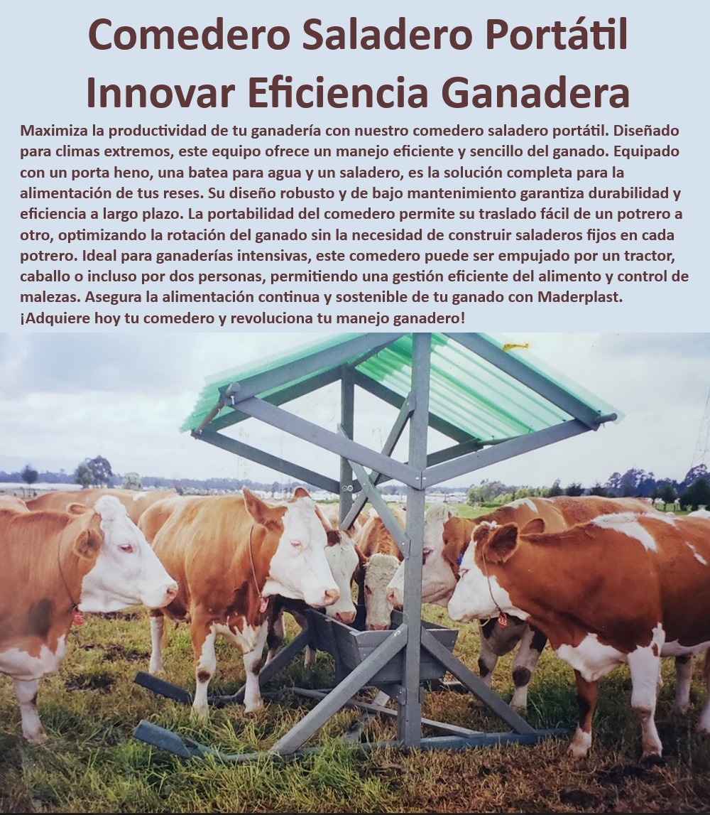 Comedero saladero de ganadería Saladero Móvil portátil fácil de Mover Maderplast Saladero portátil de Maderplast, - ¿Qué saladero móvil es más eficiente para ganadería?, - Comedero portátil para optimización ganadera, - Comedero móvil con protección climática, - ¿Cómo optimizar la alimentación de ganado en potreros?, - Comedero saladero para climas extremos, - Comedero saladero para ganado sostenible, - Alimentación continua con saladero portátil, - Comedero saladero portátil para ganado, - Saladero portátil para alimentación eficiente, - Comedero portátil de fácil transporte, - ¿Qué comedero saladero es más duradero y resistente?, - Comedero portátil de fácil manejo, - Comedero multifuncional para ganadería intensiva, - Comedero multifuncional para manejo ganadero, - Comedero saladero de alta durabilidad, - Comedero portátil para uso intensivo, - Comedero eficiente para ganadería sostenible, - Innovador comedero móvil para ganado, - Alimentación eficiente con comedero portátil, - Comedero portátil para control de maleza, - Saladero portátil para eficiencia en alimentación, - Comedero con techo para protección del alimento, - Saladero móvil con protección UV, - ¿Cómo mejorar la productividad ganadera con comedero portátil?, - Saladero resistente y de bajo mantenimiento, - Comedero portátil para rotación de potreros, - Comedero portátil de alta resistencia, - ¿Cuál es el mejor comedero portátil para ganado?, - Saladero móvil con techo resistente 0 Saladeros con techo proteger el alimento del ganado Comedero eficiente y de bajo mantenimiento Comederos eficientes para reducir el desperdicio sal Comedero saladero de ganadería Saladero Móvil portátil fácil de Mover Maderplast 0 Saladeros con techo proteger el alimento del ganado , Comedero eficiente y de bajo mantenimiento , Comederos eficientes para reducir el desperdicio sal