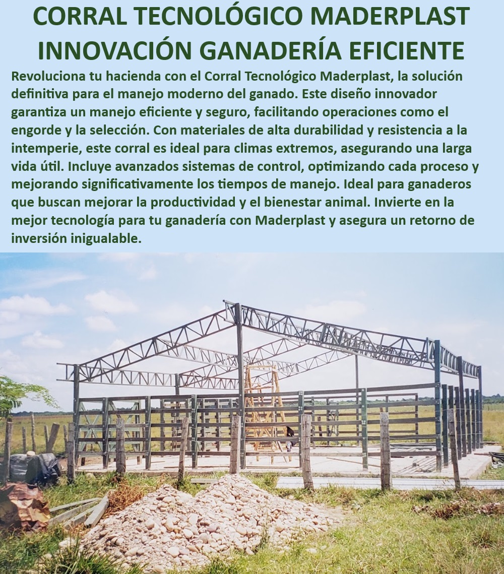 Como se Hace un Corral Diseño de Corrales con Techo Maderplast Corrales optimizados para productividad ganadera, - Corral de manejo tecnificado para ganado, - Corral ganadero con tecnología avanzada, - Corral para manejo eficiente de bovinos, - Corral para ganadería intensiva y moderna, - Corral para ganadería tecnificada, - Corrales duraderos para manejo de ganado, - ¿Cómo mejorar el manejo ganadero con tecnología avanzada?, - Corrales ganaderos con alta resistencia, - Corral de alta resistencia para ganadería, - ¿Dónde encontrar corrales resistentes para climas extremos?, - Corral ganadero resistente a climas extremos, - Corral tecnificado para manejo ganadero, - Corral con control eficiente de ganado, - Corrales de alta durabilidad para ganadería, - ¿Qué corrales ofrecen mayor eficiencia en ganadería moderna?, - Corrales seguros para manejo de ganado, - ¿Qué corral es ideal para engorde y selección de ganado?, - Corrales ganaderos con tecnología de punta, - Corral moderno para selección de ganado, - Corrales ganaderos para engorde y selección, - Corrales ganaderos con innovación tecnológica, - Corrales tecnológicos para ganadería eficiente, - ¿Cuál es el mejor corral tecnológico para ganado?, - Corrales robustos para ganadería avanzada, - Corral seguro y eficiente para ganado, - Corral de confinamiento ganadero moderno, - Corrales innovadores para manejo ganadero, - Corrales de tecnología avanzada para ganado, - Corral con sistemas de control para ganado 0 Manga engorde Apretadero de reses Corral intensivo Corral de confinamiento ganadero Brete para ganado bovino Manga de manejo bovino Manga de engorde 00 Como se Hace un Corral Diseño de Corrales con Techo Maderplast 0 Manga engorde, , Apretadero de reses, , Corral intensivo, , Corral de confinamiento ganadero, , Brete para ganado bovino, , Manga de manejo bovino, , Manga de engorde 00