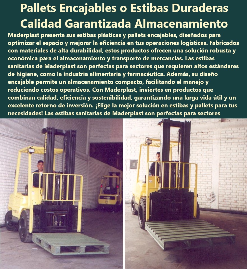 Catálogo Estibas Y Pallets Plásticos Brochure Estibas De montacarga Diseños Maderplast Pallets encajables Estibas sanitarias Compra estibas duraderas con entrega rápida Pallets económicos Estibas almacenamiento Estibas plásticas 0 Estibas plásticas para optimización logística. - soluciones personalizadas de almacenamiento en estibas - Estibas plásticas encajables para almacenamiento eficiente. - Estibas garantizadas para uso en exteriores e interiores. - Palets diseñados para maximizar el espacio en almacenes. - estibas para industrias farmacéuticas y alimentarias - Necesito estibas que resisten condiciones extremas, ¿qué modelos tiene Maderplast? - pallets económicos y de alto rendimiento - pallets y estibas para manejo de cargas pesadas - estibas certificadas para seguridad en el almacenamiento - soluciones en estibas para carga y descarga eficiente - ¿Maderplast tiene estibas plásticas que cumplen con normativas sanitarias? - ¿Cómo pueden las estibas de Maderplast mejorar la eficiencia en almacenes grandes? - estibas sanitarias ideales para la industria alimentaria - Estibas de alta durabilidad para operaciones intensivas. - Soluciones de palets duraderos para logística. - pallets encajables para industrias con altos estándares - palets resistentes al clima y uso intensivo - pallets plásticos económicos para transporte seguro - Estibas de Maderplast para manejo de mercancías delicadas. - soluciones de almacenamiento con estibas encajables - opciones de estibas sanitarias con larga vida útil - ¿Qué ofrece opciones Maderplast en estibas plásticas encajables para uso intensivo? - pallets de plástico con diseño compacto y robusto - Busco pallets económicos pero duraderos, ¿qué ofrece Maderplast en este rango? - estibas duraderas con retorno de inversión garantizado - estibas diseñadas para eficiencia en montacargas - Estibas plásticas económicas para proyectos a gran escala. - compra de estibas plásticas con entrega rápida - Estibas para almacenamiento en sectores higiénicos. Catálogo Estibas Y Pallets Plásticos Brochure Estibas De montacarga Diseños Maderplast - Pallets encajables - Estibas sanitarias - Compra estibas duraderas con entrega rápida - Pallets económicos - Estibas almacenamiento - Estibas plásticas 0