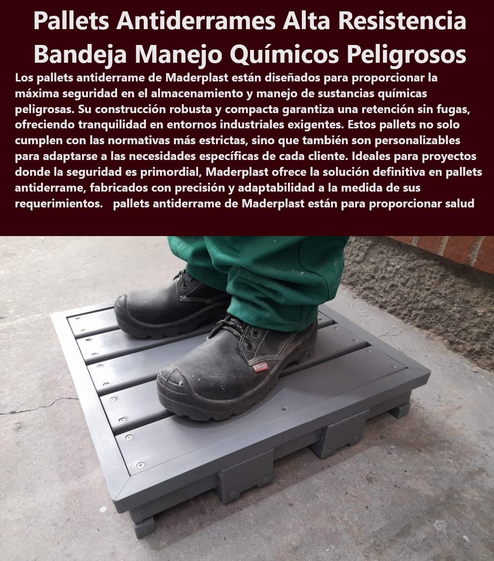 Contenedor Antiderrames Canecas Estibas Para Químicos Peligrosos Maderplast Contenedor antiderrame eficiente Almacenamiento seguro sustancias químicas Pallets retención sin fugas Contenedor hermético de seguridad Contenedor seguro 0 Pallets antiderrames de alta resistencia - Estibas antiderrames para regulaciones estrictas - Sistemas de retención de derrames industriales - Palets herméticos para ambientes controlados. - Pallets para almacenamiento sin riesgos de contaminación - Almacenamiento eficiente de materiales peligrosos. - Contenedores robustos contra corrosión y oxidación. - ¿Cómo puedo encontrar contenedores antiderrames para laboratorios? - Soluciones de contención de derrames para químicos - Soluciones seguras para transporte de productos químicos. - Contenedores con garantía de durabilidad Maderplast - ¿Qué ofrece opciones Maderplast para pallets resistentes a químicos? - Contenedores seguros para productos químicos peligrosos - Palets resistentes a condiciones extremas - Contenedores de seguridad para productos químicos volátiles - Contenedores herméticos para industrias químicas. - Pallets robustos para manejo de químicos - Pallets para químicos con adaptabilidad personalizada - Pallets Maderplast para seguridad en manejo de sustancias peligrosas - ¿Qué soluciones tiene Maderplast para el transporte seguro de químicos peligrosos? - Pallets antiderrames para cumplimiento normativo - Pallets antiderrames personalizados Maderplast - Estibas resistentes a la salinidad y UV - Pallets con retención sin fugas para laboratorios - Soluciones de almacenamiento para sustancias tóxicas. - ¿Dónde adquirir pallets seguros para almacenar sustancias volátiles? - ¿Cuáles son las mejores estimaciones para el manejo seguro de productos químicos? - Soluciones Maderplast para almacenamiento seguro - Pallets especiales para sustancias peligrosas - Estibas para manejo seguro de líquidos corrosivos Contenedor Antiderrames Canecas Estibas Para Químicos Peligrosos Maderplast - Contenedor antiderrame eficiente - Almacenamiento seguro sustancias químicas - Pallets retención sin fugas - Contenedor hermético de seguridad - Contenedor seguro 0