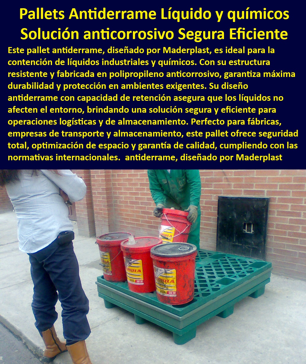 Contenedor derrames Bandeja Impermeable Diques De Contención Maderplast Pallets para seguridad en transporte Diques Dónde adquirir estibas antiderrame Diques Estibas industriales para líquidos Diques Soluciones contención derrames PP Soluciones de Maderplast para el manejo de líquidos - Contenedores de retención para sustancias peligrosas - Pallets con diseño optimizado para almacenamiento - Contención de derrames en entornos industriales - Soluciones Maderplast para líquidos corrosivos - Pallets Maderplast para protección ambiental - Seguridad y eficiencia en pallets de contención - Pallets resistentes al desgaste para químicos - Estibas anticorrosivas de alto rendimiento - Pallets de polipropileno anticorrosivo Maderplast - Pallets antiderrame para químicos industriales - Pallets duraderos para sustancias químicas - Manejo seguro de líquidos industriales con pallets - Pallets resistentes para industrias exigentes - Soluciones Maderplast para la logística de químicos - ¿Cómo cumplen los pallets de Maderplast con las normativas ambientales? - Estibas de seguridad para químicos peligrosos - Pallets con protección anti derrame de alta eficiencia - Maderplast pallets para cumplimiento normativo - ¿Cuáles son las ventajas de los pallets Maderplast en logística de químicos? - Innovación en pallets para transporte seguro - Pallets Maderplast para almacenamiento eficiente - ¿Qué hace a los pallets Maderplast ideales para ambientes corrosivos? - Pallets de retención líquida para operaciones logísticas - ¿Cómo pueden los pallets de Maderplast mejorar la seguridad en el manejo de químicos? - Pallets anticorrosivos para ambientes extremos - Pallets de contención hermética para fábricas - Soluciones seguras para el almacenamiento de químicos - ¿Dónde puedo encontrar pallets antiderrame para almacenamiento industrial? - Pallets industriales con capacidad de retención Contenedor derrames Bandeja Impermeable Diques De Contención Maderplast - Pallets para seguridad en transporte Diques - ¿Dónde adquirir estibas antiderrame Diques - Estibas industriales para líquidos Diques - Soluciones contención derrames PP