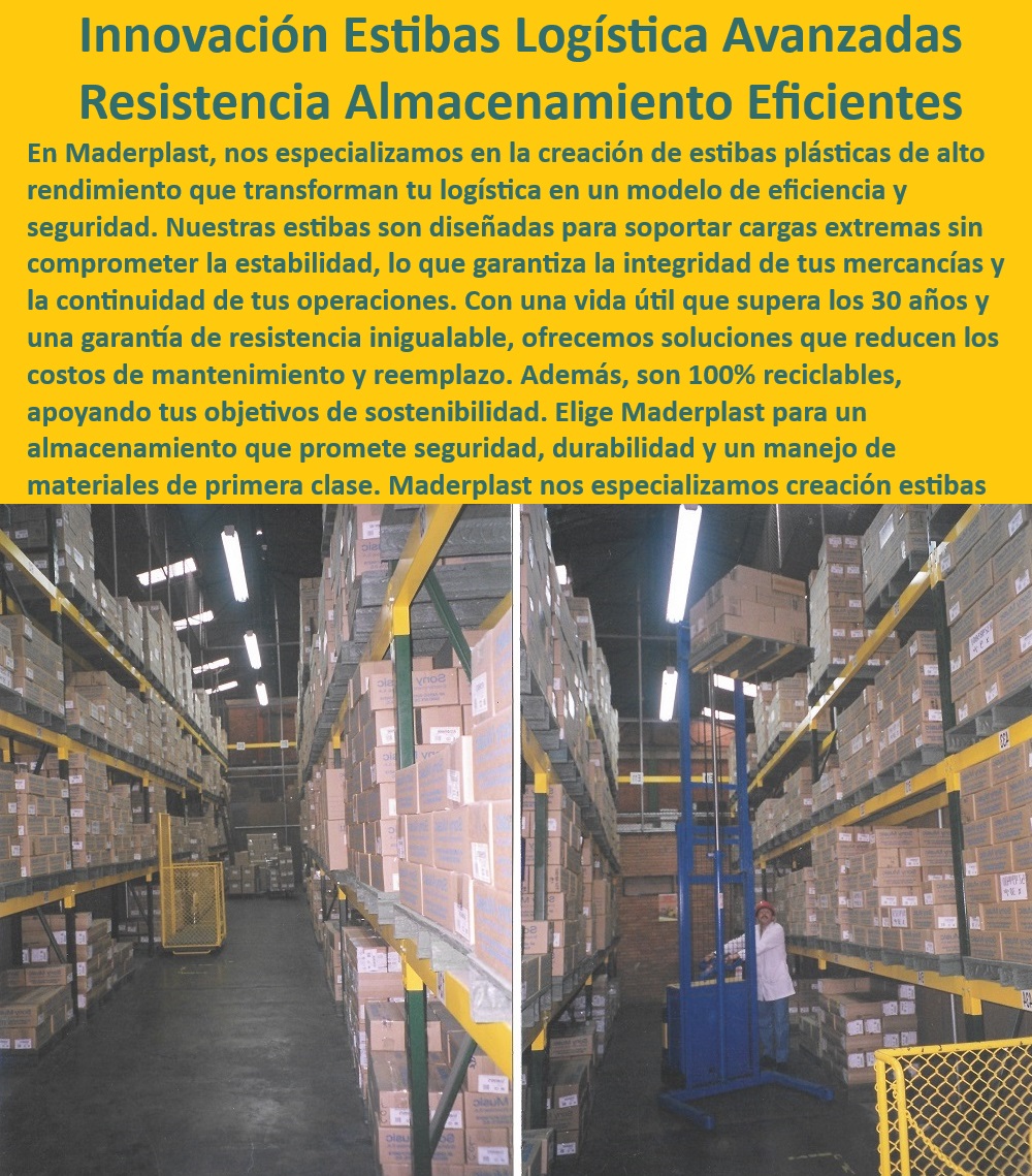 Estibas Pallets Tarimas Para Estanterías Logística Estibas Almacén Maderplast Seguridad estanterías Almacenamiento seguro Estibas certificadas para máxima seguridad Alta resistencia carga extrema Pallets fotos Estibas inteligentes ¿Cuál es la vida útil de las estibas plásticas de Maderplast para proyectos a largo plazo? - estibas que soportan uso intensivo y constante - ¿Qué estibas plásticas ofrecen la mejor resistencia y durabilidad para uso industrial? - Busco soluciones de almacenamiento que soportan condiciones extremas, ¿qué ofrece Maderplast? - ¿Cómo pueden las estibas de Maderplast mejorar la eficiencia en mi almacén? - estibas resistentes a condiciones climáticas adversas - pallets seguros y duraderos para uso industrial - Estibas plásticas para manejo eficaz de inventarios. - Tarimas para uso intensivo en industrias - Necesito estibas para carga pesada, ¿cuáles son las opciones más seguras? - sistemas de estibas para garantizar la integridad de mercancías - pallets de alto rendimiento para almacenamiento intensivo - Estibas reciclables con diseño innovador. - Estibas Maderplast con tecnología avanzada y materiales de primera. - Estibas plásticas duraderas para almacenamiento seguro. - soluciones de estibas para optimizar espacios de almacén - tarimas plásticas certificadas para seguridad máxima - soluciones personalizadas de estibas para almacenamiento - Estibas de almacenamiento con garantía de 30 años. - Estibas robustas para manejo de carga extrema. - soluciones eficientes de estibas para logística pesada - Estibas para almacenamiento de mercancías delicadas. - pallets plásticos de alta capacidad de carga - Estibas de alta resistencia para logística avanzada. - estibas certificadas para cumplir normativas internacionales - sistemas de estibas para mejorar la eficiencia operativa - Estibas inteligentes para optimización logística. - soluciones de almacenamiento sostenible con pallets ecológicos - sistemas de almacenaje eficientes con estibas reciclables - estibas para proyectos de almacenaje a gran escala Estibas Pallets Tarimas Para Estanterías Logística Estibas Almacén Maderplast - Seguridad estanterías - Almacenamiento seguro - Estibas certificadas para máxima seguridad - Alta resistencia - carga extrema - Pallets fotos Estibas inteligentes