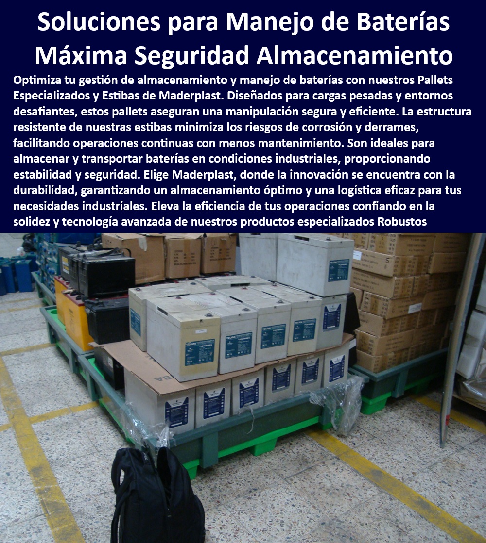 Pallets Especializados Estibas Tarimas Gran capacidad de carga Maderplast Estibas plásticas anti corrosión para almacenamiento externo Estibas entornos difíciles y exigentes Pallets plásticos económicos para optimizar costos Estibas 0 proyectos logísticos eficientes Maderplast - mejora productividad almacén con tarimas - ¿Qué tipo de estibas son ideales para cargas muy pesadas? - ¿Cuáles son las ventajas de usar tarimas plásticas en logística? - contenedores antiderrame líquidos peligrosos - contenedores jaula almacenamiento seguro - ¿Necesito contenedores especiales para almacenar productos químicos? - estanterías tablados almacenamiento seguro - soluciones llave en mano logística Maderplast - fabricación estibas plásticas personalizadas - estibas entarimados optimización espacio - ¿Cómo puedo optimizar el espacio en mi bodega de manera segura? - soluciones almacenamiento industrial eficiente - tarimas plásticas resistentes industria - manejo superior de cargas en logística - diseño almacenes industriales optimizados - ¿Cómo puedo prevenir derrames y accidentes en mi almacén? - optimización espacio bodegas con estibas - diques contenedores derrames químicos - pallets plásticos alta capacidad logística - plataformas plásticas versátiles industria - reducción costos mantenimiento con pallets - estibas plásticas para cargas pesadas - instalación sistemas almacenamiento modular - flujo logístico impecable con Maderplast - resistencia estibas plásticas intemperie - seguridad mercancías delicadas en tarimas - prevención accidentes laborales con estibas - Maderplast innovación logística sostenible - estibas plásticas Maderplast durabilidad Pallets Especializados Estibas Tarimas Gran capacidad de carga Maderplast - Estibas plásticas anti corrosión para almacenamiento externo - Estibas entornos difíciles y exigentes - Pallets plásticos económicos para optimizar costos - Estibas 0