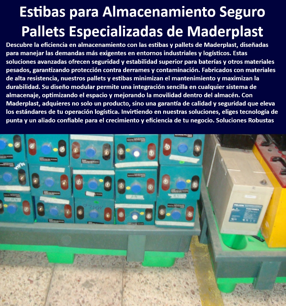 Pallets Especializados Estibas Tarimas Gran capacidad de carga Maderplast Tarimas diseñadas para soportar peso extremo en operaciones logísticas Pallets plásticos de alta capacidad logística en centros de distribución maximización de la vida útil de tus equipos de almacenamiento - aliado confiable para crecimiento empresarial - estibas plásticas para almacenamiento seguro de baterías - tecnología de punta en manejo de materiales pesados - soluciones robustas para manejo de materiales - soluciones de almacenamiento personalizadas para cada proyecto - garantía de calidad en proyecto de almacenamiento industrial - elección de proveedor confiable para soluciones logísticas - soluciones robustas para proyectos en entornos exigentes - contenedores tipo jaula para logística industrial - integración sencilla en cualquier sistema de almacenaje - mejora de movilidad en almacén con estibas plásticas - protección contra contaminación con pallets especializados - integración de pallets especializados en cadena de suministro - optimización de espacio con pallets modulares Maderplast - soluciones modulares de almacenamiento Maderplast - maximización de espacio en almacén con diseño modular - reducción de costos de mantenimiento en proyecto logístico - proyecto de optimización de almacén con estibas plásticas - inversión en eficiencia y seguridad con Maderplast - inversión en seguridad y eficiencia para crecimiento empresarial - estibas y pallets plásticos libres de mantenimiento - diques contenedores de derrames para protección ambiental - mejora de eficiencia en manejo de materiales con estibas plásticas - reducción de costos de mantenimiento con pallets duraderos - prevención de derrames en proyecto industrial con contenedores - estibas plásticas personalizadas para cada necesidad - implementación de soluciones de seguridad en logística industrial - tecnología de punta en almacenamiento industrial - garantía de calidad Maderplast en cada producto - innovación en soluciones de almacenamiento industrial - protección contra contaminación en proyectos industriales - garantía de calidad y seguridad en soluciones logísticas - soluciones de almacenamiento para entornos exigentes - diseño de sistema de almacenamiento modular con Maderplast - prevención de derrames con contenedores antiderrame - elevación de estándares en operaciones logísticas - diseño modular para adaptarse a cualquier espacio - pallets especializados en manejo de cargas pesadas - estibas plásticas de alta resistencia y durabilidad Estibas plásticas Pallets Especializados Estibas Tarimas Gran capacidad de carga Maderplast - Tarimas diseñadas para soportar peso extremo en operaciones logísticas - Pallets plásticos de alta capacidad logística en centros de distribución - Estibas plásticas