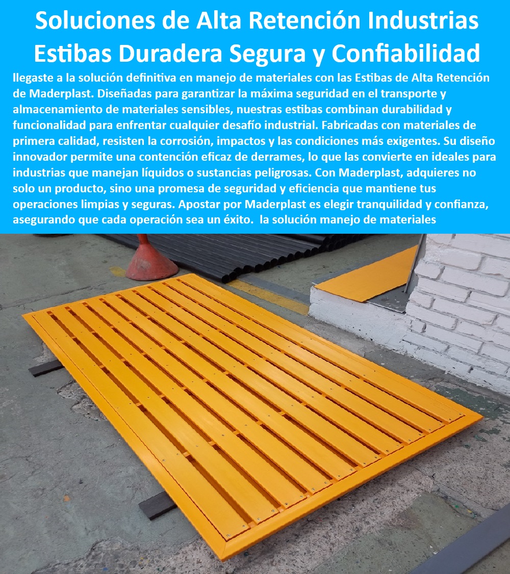 Recipientes Herméticos Antiderrame Retención Anti Goteo Anti Inflamables Maderplast Estibas industriales para transporte seguro Anti Inflamables Pallets de alta retención Anti Inflamables Dónde comprar estibas antiderrame confiables PP especificaciones técnicas para estibas antichispa y antiderrame - solución antiderrame para líquidos inflamables - manejo seguro de sustancias peligrosas - gestión de sustancias peligrosas con soluciones Maderplast - protección contra derrames y fuego - estibas plásticas de alta calidad - estibas robustas para almacenamiento industrial - prevención de accidentes en la industria - optimización de procesos con soluciones Maderplast - soluciones de almacenamiento Maderplast - reducción de riesgos laborales con estibas seguras - estibas plásticas antiderrame Maderplast - almacenamiento seguro de productos químicos - prevención de fugas y contaminación con estibas - estibas eficientes para la industria - mejora de la seguridad laboral en proyectos industriales - cumplimiento de normas de seguridad con Maderplast - estibas para ambientes industriales exigentes - aliado experto en soluciones de almacenamiento - estibas resistentes a la corrosión y desgaste - bandeja hermética para sustancias peligrosas - estibas antiderrame: la elección segura - cumplimiento de normativas de seguridad con estibas Maderplast - estibas herméticas para líquidos inflamables - soluciones antiderrame para laboratorios - análisis de riesgos y prevención de accidentes en proyectos industriales - seguridad y calidad en el manejo de materiales - retención confiable de líquidos peligrosos - integración de soluciones antiderrame en plantas químicas - selección de materiales resistentes a la corrosión para proyectos industriales - diseño de sistemas de almacenamiento seguro para líquidos inflamables - proyecto de implementación de estibas antiderrame - prevención de incendios con estibas antichispa - confianza y tranquilidad en el manejo de materiales - optimización de procesos con estibas eficientes y seguras Recipientes Herméticos Antiderrame Retención Anti Goteo Anti Inflamables Maderplast - Estibas industriales para transporte seguro Anti Inflamables - Pallets de alta retención Anti Inflamables - Dónde comprar estibas antiderrame confiables PP