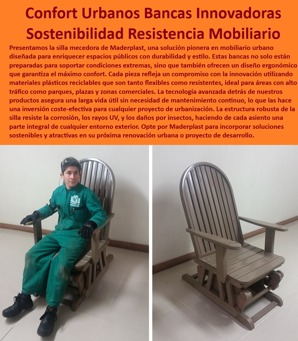 Asientos de Diseño Contemporáneo Áreas Públicas Mobiliario urbano Maderplast 0 silla mecedora Equipamiento Externo Personalizado para mayores Bancos para patios y terrazas Bancas robustas para zonas comerciales Asientos Eco Amigables 0 Silla-Mecedora-Madera-Plástica, - Silla-Mecedora-Sostenibilidad, - Silla mecedora de madera plástica con resistencia a la corrosión y rayos UV, - Bancas mecedoras robustas para zonas comerciales de alto tráfico, - Mobiliario urbano con diseño personalizado para crear espacios únicos, - Diseño-Ergonómico, - Eco-Amigable, - Silla mecedora de fácil mantenimiento para uso en exteriores, - Asientos para mayores con diseño ergonómico y confort superior, - Confort-Exterior, - Silla mecedora de madera plástica con garantía de fábrica - Maderplast, - Asientos para espacios públicos con diseño que invita al descanso y la contemplación, - Equipamiento externo personalizado: silla mecedora para áreas de descanso, - Silla-Mecedora, - ¿Qué tipo de asientos son ideales para personas mayores en espacios públicos?, - Bancos mecedores para jardines con estilo contemporáneo y duradero, - Silla mecedora resistente al vandalismo para zonas de alta seguridad, - Asientos para exteriores con diseño que se integra a la naturaleza, - Bancos mecedores para terrazas con estilo elegante y funcional, - Silla mecedora de plástico reciclado para proyectos sostenibles, - ¿Cómo puedo crear un espacio de relax en mi jardín con una silla mecedora?, - Silla mecedora ideal para proyectos de paisajismo y arquitectura sostenible, - Mobiliario urbano con diseño inclusivo: silla mecedora para personas mayores, - Bancos mecedores para áreas de espera con diseño confortable y acogedor, - Asientos para exteriores con diseño que fomenta la relajación y el bienestar, - Asientos-Mayores, - Silla mecedora resistente a la intemperie para parques y plazas, - ¿Dónde puedo comprar una silla mecedora de madera plástica para mi patio?, - Mobiliario urbano con diseño que promueve la interacción social, - Espacios-Públicos, - ¿Cuánto cuesta una banca mecedora para exteriores resistente a la intemperie?, - Mobiliario urbano innovador: silla mecedora para espacios públicos, - Silla mecedora de plástico reciclado con larga vida útil y bajo impacto ambiental, - Bancos mecedores para patios y terrazas con estilo moderno, - ¿Hay empresas que fabrican mobiliario urbano con diseño ergonómico e inclusivo?, - Silla mecedora de madera plástica para exteriores con diseño ergonómico, - Mobiliario-Urbano, - Asientos eco-amigables con diseño innovador para espacios públicos, - Silla mecedora ideal para hoteles, resorts y espacios de recreación al aire libre, - Resistente-Intemperie Asientos de Diseño Contemporáneo Áreas Públicas Mobiliario urbano Maderplast 0 silla mecedora - Equipamiento Externo Personalizado para mayores - Bancos para patios y terrazas - Bancas robustas para zonas comerciales Asientos Eco-Amigables 0