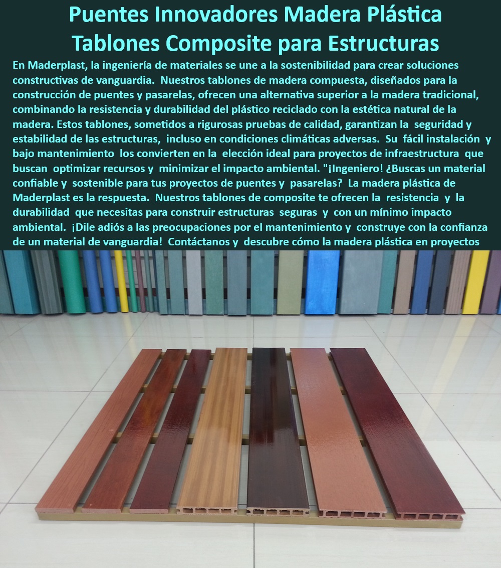 Catálogo De Perfilería Maderas Finas Proyectos Estructuras Maderplast 0 Tablones de madera compuestos para puentes Paneles planos de ingeniería Perfiles de cubierta plana Entablonado de polímero Módulos construcción ligeros Tablas  ¿Qué materiales son ideales para construir puentes sostenibles?, - ¿Qué opciones de madera plástica existen para proyectos de ingeniería?, - Infraestructura-Ecológica, - ¿Cuál es el mejor material para puentes de bajo mantenimiento?, - ¿Dónde encontrar tablones compuestos para infraestructuras ecológicas?, - Materiales sostenibles para puentes de larga durabilidad y bajo mantenimiento, - Materiales-Duraderos, - Materiales para construcción de estructuras duraderas y resistentes, - Soluciones de bajo mantenimiento para infraestructuras sostenibles, - Materiales de bajo impacto ambiental para infraestructuras, - Madera-Plástica, - Materiales anticorrosión para proyectos en ambientes húmedos, - Ingeniería-sostenible, - Materiales compuestos de madera plástica para exteriores, - Perfiles plásticos estructurales resistentes al clima extremo para puentes, - Perfiles-estructurales, - Bajo-Mantenimiento, - Materiales de ingeniería en plástico para estructuras ecológicas, - Tablones-Compuestos, - Soluciones ecológicas para construcción de puentes y pasarelas, - Perfiles de cubierta plana en madera plástico resistente, - Soluciones en madera plastica reciclada para puentes, - Tablones de madera plástica compuestos para construcción de puentes, - Tableros ecológicos para construcción de estructuras al aire libre, - Tablones compuestos de alta durabilidad para infraestructuras, - Plástico reciclado para entablado de puentes ecológicos, - Estructuras-Duraderas, - Construcción sostenible, - Tablones de madera sintética con resistencia a rayos UV, - Perfilería ecológica para proyectos de construcción duraderos, - Módulos de construcción en plástico reciclado para exteriores, - Madera plástica para construcción de puentes y pasarelas. ¿Existen perfiles plásticos resistentes para ambientes extremos?, - Materiales de construcción que soportan condiciones climáticas extremas, - Puentes-Resistentes, - Tablas de plástico reciclado con resistencia a la intemperie, - Paneles de ingeniería para estructuras sostenibles y duraderas, - Módulos de construcción en plástico para ambientes exteriores, - Entablonado de polímero para proyectos de construcción sostenible, - Tablones de madera plástica antivandalismo para puentes públicos. Catálogo De Perfilería Maderas Finas Proyectos Estructuras Maderplast 0 Tablones de madera compuestos para puentes - Paneles planos de ingeniería - Perfiles de cubierta plana - Entablonado de polímero - Módulos construcción ligeros Tablas -