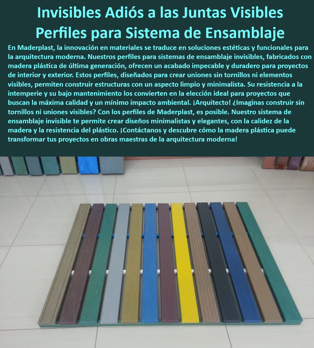 Catálogo De Perfiles Arquitectonicos Proyectos Estructurales Maderplast 0 Perfiles para sistemas de ensamblaje invisibles Componentes modulares diseño de interiores Componentes estructurales higroscópicos Elementos de fachada anti UV 0 Revestimientos exteriores con diseño limpio y minimalista, - Materiales para fachadas que soportan condiciones climáticas extremas, - Perfiles de bajo mantenimiento para exteriores duraderos, - Sistemas de montaje para fachadas sin perforaciones visibles, - Componentes para fachadas sin juntas visibles y fácil instalación, - Arquitectura-minimalista, - Revestimientos exteriores sin juntas visibles para arquitectura, - Perfiles antivandalismo y anticorrosión para proyectos de exteriores, - Perfiles de madera sintética para fachadas limpias y modernas. ¿Dónde puedo encontrar perfiles de montaje invisibles para exteriores?, - ¿Cuáles son las mejores opciones de perfiles sin tornillos para arquitectura?, - Estilo-moderno, - Diseño-Sin-Juntas, - Perfiles ecológicos sin tornillos visibles para proyectos exteriores, - Madera-Sintética, - Materiales para fachadas exteriores sin mantenimiento, - Materiales de construcción sostenibles para proyectos exteriores, - Componentes de construcción con ensamblaje oculto y elegante, - Materiales-Duraderos, - Perfiles de madera plástico resistentes a rayos UV y a la humedad, - Bajo-Mantenimiento, - Materiales de construcción sin mantenimiento para exteriores, - Fachadas-Sin-Tornillos, - ¿Cuáles son las ventajas de los perfiles de madera plástica sin tornillos?, - Perfiles arquitectónicos para estructuras minimalistas y estéticas, - Ensamblaje-Invisible, - Perfiles arquitectónicos para fachadas sin elementos visibles, - Materiales reciclados para sistemas de construcción sostenibles, - Perfiles de madera plástica con diseño modular y resistente. ¿ué materiales de construcción ofrecen diseño sin juntas visibles?, - Sistemas de ensamblaje sin tornillos para arquitectura, - Perfiles ecológicos con alta durabilidad y estética natural, - Soluciones de ensamblaje invisibles para proyectos sostenibles, - Perfiles de ensamblaje invisibles para fachadas modernas. ¿Qué perfiles son ideales para fachadas de bajo mantenimiento?, - Materiales de construcción resistentes a la intemperie y al desgaste, - Fachadas-Ecológicas, - Arquitectura-sostenible, - Perfiles de madera plástica para diseño sin juntas visibles, - Soluciones de construcción sin mantenimiento para exteriores Catálogo De Perfiles Arquitectónicos Proyectos Estructurales Maderplast 0 Perfiles para sistemas de ensamblaje invisibles - Componentes modulares diseño de interiores - Componentes estructurales higroscópicos Elementos de fachada anti UV - 0
