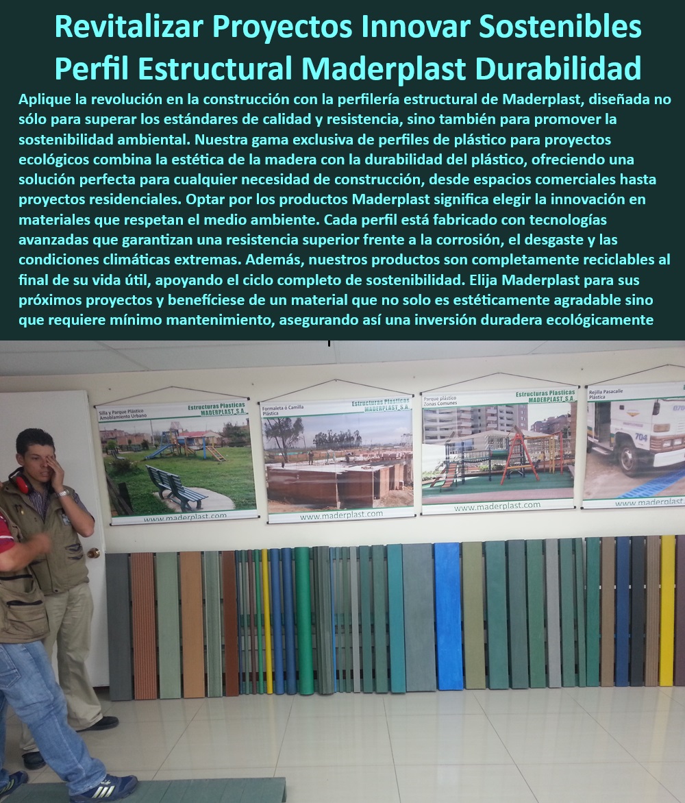Catálogo de perfilería estructural para proyectos ecológicos Maderplast 0 Opciones Ecológicas para Construcción Tablas de Plástico Soluciones Innovadoras para Espacios Comerciales Madera Plástica Madera Sintética en Construcción PP  Tablas plásticas resistentes a climas extremos y humedad, - Plástico reciclado para construcción en ambientes extremos. ¿Qué opciones existen de materiales plásticos ecológicos para parques?, - Resistencia-Anti-Impacto, - Perfiles de plástico para construcción anticorrosión, - Materiales de construcción sin mantenimiento para exteriores, - Perfiles de construcción para ambientes de alta salinidad, - Tablas plásticas resistentes a impactos para exteriores, - Perfiles de plástico antivandalismo para parques y jardines, - ¿Dónde comprar perfiles plásticos resistentes al vandalismo?, - Tablas de plástico con resistencia a la intemperie y rayos UV, - Perfilería para mobiliario urbano resistente al vandalismo, - ¿Cuál es el mejor material sin mantenimiento para exteriores?, - Plástico reciclado, - Perfiles de construcción en plástico reciclable y duradero, - Materiales de construcción libres de mantenimiento y corrosión, - Materiales sin mantenimiento para estructuras exteriores, - Construcción-Sin-Mantenimiento, - Resistencia-Al-Clima, - Perfilería en plástico reciclado para estructuras sostenibles, - Estructuras plásticas para parques públicos y recreación, - Construcción-Ecológica, - Infraestructura sostenible, - ¿Existen perfiles plásticos que soportan climas extremos?, - Estructuras-Duraderas, - Perfiles plásticos amigables con el medio ambiente para construcción, - Perfiles plásticos para exteriores de alta resistencia, - Madera-Sintética, - Soluciones sostenibles, - Soluciones en madera sintética para espacios comerciales, - Soluciones de construcción con baja huella de carbono, - Soluciones de construcción en plástico resistente al clima. ¿Qué materiales reciclables ofrecen alta resistencia para exteriores?, - Plástico estructural resistente al vandalismo para parques, - Materiales ecológicos para construcción antivandalismo, - Materiales de bajo mantenimiento y alta durabilidad, - Materiales sostenibles para la construcción de largo plazo, - Soluciones en madera plástica para espacios públicos duraderos, - Materiales plásticos para estructuras de exteriores sostenibles, - Materiales antivandálicos Soluciones en madera plástica para espacios comerciales duraderos, - Soluciones constructivas sostenibles en perfiles de plástico, - Construcción-sostenible, - Perfiles plásticos anticorrosión para estructuras de exteriores, - Soluciones plásticas para estructuras antivandalismo y resistentes, - Madera-Plástica, - ¿Cuál es el mejor material de construcción sin mantenimiento para exteriores?, - Tablas plásticas para estructuras resistentes a climas extremos. ¿Qué materiales ecológicos ofrecen alta resistencia para ambientes extremos?, - Soluciones-Ecológicas, - Proyectos-Ecológicos, - Materiales plásticos para construcción con resistencia a rayos UV. ¿Dónde puedo encontrar perfiles plásticos resistentes para construcción ecológica?, - Perfiles-Plásticos, - Materiales de construcción sin mantenimiento y alta durabilidad, - Estructuras-Duraderas, - Perfiles de plástico para estructuras duraderas en ambientes hostiles, - Tablas plásticas para proyectos ecológicos de construcción, - Perfiles de construcción en plástico reciclado y ecológico. ¿Cuáles son los beneficios de usar madera plástica en la construcción?, - Madera sintética para construcciones ecológicas y duraderas. ¿Existen tablas de plástico duraderas para proyectos sostenibles?, - Construcción-Sin-Mantenimiento, - Innovación en materiales plásticos para proyectos ecológicos, - Materiales reciclados, - Materiales de baja huella de carbono para construcciones sostenibles, - Materiales ecológicos para construcción de larga durabilidad, - Soluciones estructurales de plástico reciclado para construcción, - Perfiles plásticos con estética de madera para exteriores, - Madera plástica reciclable para proyectos de construcción ecológica, - Perfiles plásticos resistentes para exteriores en construcción sostenible, - Materiales reciclables y resistentes para proyectos de construcción, - Madera sintética ecológica para aplicaciones de alta resistencia, - Perfiles plásticos resistentes a rayos UV para exteriores, - Tablas plásticas resistentes a la humedad y sin mantenimiento, - Tablas-para-construcción, - Estructuras plásticas sostenibles para construcciones residenciales, - Perfiles estructurales de plástico reciclado para proyectos exteriores, - Tablas de plástico para estructuras anticorrosión en construcción, - Resistencia-Anticorrosión Catálogo de perfilería estructural para proyectos ecológicos Maderplast 0 Opciones Ecológicas para Construcción - Tablas de Plástico - Soluciones Innovadoras para Espacios Comerciales - Madera Plástica - Madera Sintética en Construcción PP -