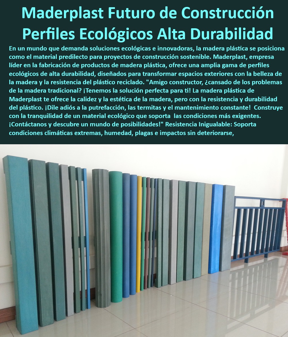 Catálogo de perfilería estructural para proyectos ecológicos Maderplast 0 Tablas Ecológicas para Exteriores Alta Durabilidad Madera plástica resistente a los rayos UV para exteriores Catálogo perfilería estructural para proyectos PP  ¿Existen perfiles plásticos duraderos para climas extremos?, - Perfiles estructurales de plástico para construcción ecológica, - Perfiles estructurales de plástico reciclado para proyectos sostenibles, - Materiales resistentes a la intemperie y a la salinidad del mar, - Perfiles de construcción en plástico reciclado para ambientes hostiles. ¿Cuál es el mejor material reciclado para construcción sostenible?, - Materiales de construcción ecológicos y duraderos para exteriores, - Perfilería ecológica para infraestructuras sostenibles y duraderas, - ¿Cuáles son las mejores tablas de plástico para exteriores?, - Tablas de plástico reciclado para uso en exteriores resistentes al clima, - Materiales de construcción sin mantenimiento para ambientes exteriores. ¿Qué material sin mantenimiento es ideal para áreas exteriores?, - Perfiles plásticos para proyectos de construcción sostenibles, - Tablas ecológicas de alta resistencia para proyectos de exterior, - Madera plástica resistente a la humedad ya los rayos UV, - Soluciones en madera plástica para proyectos de construcción sostenibles, - Madera plástica de alta resistencia al clima extremo para exteriores, - Materiales sin mantenimiento para instalaciones exteriores, - Madera sintética resistente a la humedad para aplicaciones exteriores, - Perfiles reciclados, - Soluciones de madera plástica amigables con el medio ambiente, - Materiales sostenibles, - Materiales plásticos para exteriores con resistencia a rayos UV, - Madera plástica antivandalismo para parques y áreas públicas, - Tablas de madera plástica resistentes a rayos UV para exteriores, - Materiales de construcción libres de mantenimiento para exteriores, - Soluciones sostenibles, - Anti-Vandalismo, - Resistencia-UV, - Resistencia-Al-Clima, - Construcción sostenible con materiales reciclados y duraderos, - Tablas de plástico reciclado para climas extremos y exteriores, - Tablas plásticas para construcción de alta durabilidad y bajo mantenimiento, - Mantenimiento-Cero, - Perfiles estructurales para aplicaciones exteriores de alta durabilidad, - Soluciones de madera plástica para mobiliario urbano ecológico, - Construcción-Ecológica, - Madera-Plástica, - ¿Dónde encontrar madera plástica resistente para construcción ecológica?, - Estructuras-Duraderas Catálogo de perfilería estructural para proyectos ecológicos Maderplast 0 Tablas Ecológicas para Exteriores - Alta Durabilidad - Madera plástica resistente a los rayos UV para exteriores - Catálogo perfilería estructural para proyectos PP -