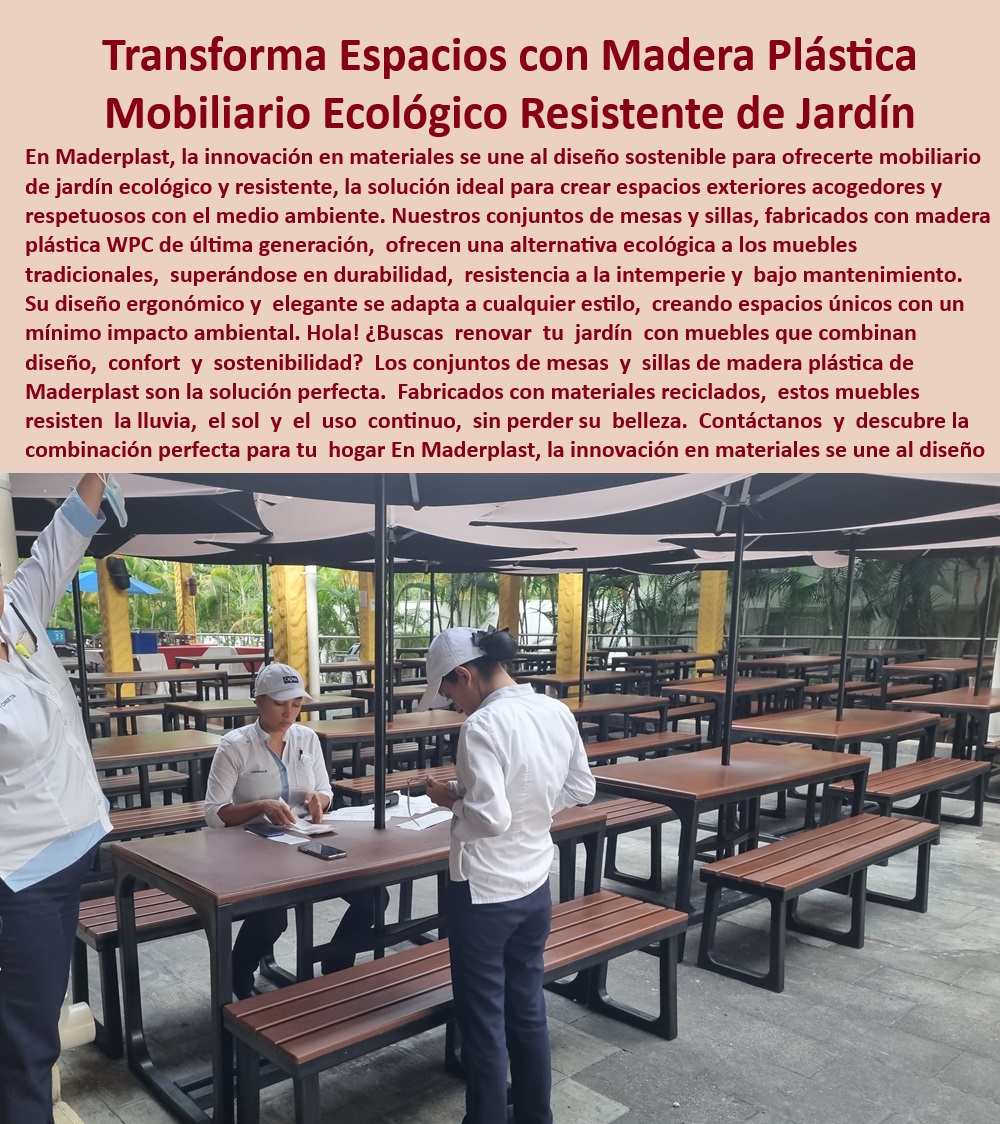 Conjuntos De Mesa Sillas Exterior Mobiliario Resistentes y Elegante Maderplast 0 Mobiliario de jardín ecológico y resistente Mobiliario exterior WPC Mobiliario exterior ecológico Soluciones de diseño para mobiliario urbano sostenible 0 Mesas y sillas de madera plástica para zonas costeras con alta durabilidad, - Mesas y sillas de madera plástica para restaurantes con diseño moderno, - Mobiliario de jardín ecológico con resistencia a la intemperie y al uso, - Conjuntos-de-Mesas-y-Sillas-para-Jardín, - Mobiliario exterior WPC con protección UV y resistencia al cloro y sal, - Mesas y sillas de madera plástica para hoteles con diseño personalizado, - Mesas y sillas de madera plástica para áreas de descanso con estilo elegante, - Mobiliario de jardín ecológico para crear espacios únicos con un mínimo impacto ambiental, - Conjuntos de mesas y sillas de jardín con diseño ecológico y resistente, - Mobiliario exterior WPC con materiales de alta calidad y resistencia, - Conjuntos de mesas y sillas para exteriores con resistencia al desgaste, - Soluciones de diseño para mobiliario urbano sostenible con madera plástica, - ¿Cómo puedo crear un espacio exterior cómodo y sostenible para mi hogar?, - ¿Qué tipo de mobiliario es adecuado para una terraza con piscina?, - Diseño-Sostenible-para-Muebles-de-Exterior, - Conjuntos de mesas y sillas para exteriores con fácil limpieza, - Mesas y sillas de madera plástica para exteriores con estilo elegante, - Mobiliario-Exterior-con-Diseño-Elegante, - ¿Dónde puedo encontrar conjuntos de mesas y sillas de jardín ecológicas?, - Mobiliario exterior WPC con sistema de anclaje para mayor seguridad, - Mobiliario de jardín ecológico para crear espacios acogedores y sostenibles, - ¿Cuáles son las ventajas de usar madera plástica en mobiliario para exteriores?, - Mobiliario exterior WPC para terrazas y jardines con alta durabilidad, - Mobiliario-WPC-para-Zonas-Costeras, - Mobiliario-de-Jardín-Ecológico, - Conjuntos de mesas y sillas para exteriores con colores a medida, - Mobiliario de jardín ecológico con diseño modular y adaptable, - Mobiliario exterior WPC con garantía de fábrica para proyectos comerciales, - Mobiliario-Exterior-WPC-Resistente, - ¿Maderplast ofrece diseños de mesas y sillas para restaurantes al aire libre?, - Mesas-y-Sillas-de-Madera-Plástica, - Mobiliario de jardín ecológico con resistencia al vandalismo, - Conjuntos de mesas y sillas para exteriores con mínimo mantenimiento, - Mobiliario exterior WPC con accesibilidad para personas con movilidad reducida, - Muebles-de-Jardín-con-Alta-Durabilidad, - Mobiliario de jardín ecológico con diseño innovador para espacios públicos, - Mesas y sillas de madera plástica para eventos con diseño ligero y funcional, - Conjuntos de mesas y sillas para terrazas con diseño ergonómico y confort, - Sillas-Ergonómicas-para-Exterior, - Conjuntos-de-Mesas-y-Sillas-para-Terrazas Conjuntos De Mesa Sillas Exterior Mobiliario Resistentes y Elegante Maderplast 0 Mobiliario de jardín ecológico y resistente - Mobiliario exterior WPC - Mobiliario exterior ecológico Soluciones de diseño para mobiliario urbano sostenible - 0