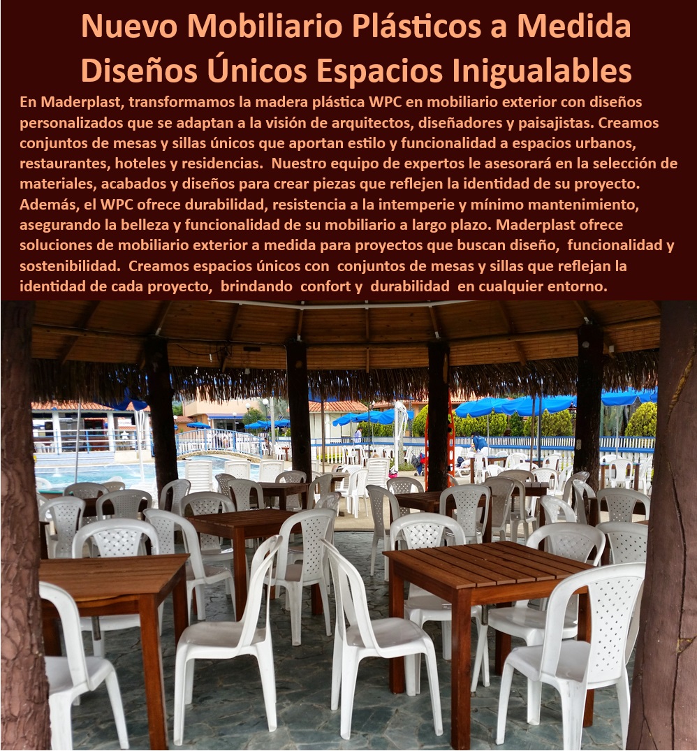 Conjuntos De Mesa Sillas Exteriores Mobiliario Resistentes al Cloro y Sal Maderplast 0 Soluciones de diseño personalizado para muebles de exterior Mobiliario para espacios exteriores urbanos Juegos de mesa y sillas WPC de negocios wpc Muebles de exterior Maderplast para espacios urbanos con alta durabilidad, - Fabricación de juegos de mesas y sillas WPC para terrazas con garantía, - ¿Dónde puedo comprar mesas y sillas de madera plástica para mi restaurante?, - ¿Qué tipo de mobiliario exterior es resistente al cloro y la sal?, - Madera plástica WPC para mobiliario exterior con bajo impacto ambiental, - Diseño e instalación de mobiliario exterior WPC para residencias con estilo, - Muebles de exterior WPC para proyectos de paisajismo con integración natural, - Muebles-WPC-Resistente, - Soluciones de mobiliario WPC para terrazas con alta resistencia al uso, - Muebles-Exterior, - Conjuntos de mesas y sillas WPC para áreas recreativas con seguridad, - Mesas y sillas WPC para jardines con diseños ergonómicos y duraderos, - Mobiliario exterior WPC para cafés con estilo moderno y funcional, - Muebles-Soluciones-Mobiliario, - Conjuntos de mesas y sillas WPC para hoteles con mínimo mantenimiento, - Conjuntos de mesas y sillas WPC para hoteles con colores a medida, - Madera plástica WPC para mobiliario exterior resistente a la intemperie, - Mesas y sillas WPC para restaurantes con acabados personalizados, - Muebles-Hoteles-y-Restaurantes, - Muebles de exterior WPC para balcones con diseños innovadores, - Soluciones de mobiliario WPC a medida para proyectos de arquitectura sostenible, - Mesas y sillas de madera plástica para exteriores con diseño personalizado, - Muebles de exterior WPC para uso comercial con garantía de fábrica, - Mobiliario exterior WPC con protección UV para proyectos hoteleros, - Mesas y sillas WPC para comedores exteriores con fácil limpieza, - Muebles-Espacios-Exteriores, - Conjuntos-Mesas-Sillas, - ¿Cómo puedo diseñar un espacio exterior con muebles modernos y duraderos?, - Muebles-Mínimo-Mantenimiento, - Muebles-Durabilidad-y-Estilo, - Muebles-Madera-Plástica, - Mobiliario exterior WPC con resistencia al vandalismo para espacios públicos, - ¿Cuáles son las ventajas de usar madera plástica WPC en exteriores?, - Mobiliario exterior WPC para eventos con montaje rápido y sencillo, - Conjuntos de mesas y sillas WPC para piscinas con resistencia al cloro, - Muebles-Diseño-Personalizado, - Mesas y sillas WPC para restaurantes con diseño temático personalizado, - ¿Maderplast ofrece soluciones de mobiliario a medida para terrazas?, - Soluciones de mobiliario WPC para espacios exteriores con diseño modular, - Mobiliario exterior WPC resistente al cloro y sal para restaurantes Conjuntos De Mesa Sillas Exteriores Mobiliario Resistentes al Cloro y Sal Maderplast 0  Soluciones de diseño personalizado para muebles de exterior - Mobiliario para espacios exteriores urbanos - Juegos de mesa y sillas WPC de negocios wpc