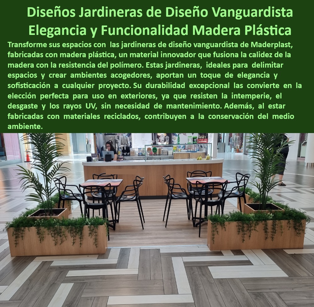 Macetas Decorativas para Espacios Públicos Macetas para Plazas Maderplast 0 Materas para centros de compras. Mobiliario de exterior fabricado con polímeros alta durabilidad Mobiliario urbano con plantas Soluciones Duraderas con Macetas   Jardineras de diseño personalizado para proyectos de arquitectura e interiorismo, - Macetas de madera plástica para dividir espacios en oficinas y áreas de trabajo, - Jardineras-para-Centros-Comerciales-y-Espacios-Públicos, - Innovación-en-Jardineras-con-Materiales-Sostenibles, - Separadores de espacios con jardineras para crear zonas de privacidad en áreas públicas, - Crear-Ambientes-Acogedores-con-Jardineras-de-Diseño, - Jardineras para terrazas con sistema de riego automático integrado, - Optimización del espacio con jardineras de diseño modular. ¿Cuáles son las ventajas de usar macetas de madera plástica en exteriores?, - Madera-Plástica-Durabilidad-y-Bajo-Mantenimiento, - Macetas de madera plástica con iluminación integrada para crear ambientes nocturnos, - Delimitar-Espacios-con-Jardineras-Elegantes-y-Funcionales, - Diseño-Modular-para-Jardineras-Adaptables, - Macetas de madera plástica para balcones pequeños con diseño compacto. ¿Hay empresas que fabriquen jardineras de madera plástica a medida?, - Macetas de madera plástica resistentes a la intemperie para terrazas y balcones, - Jardineras para espacios públicos con alta resistencia al vandalismo, - Macetas-Decorativas-para-Interiores-y-Exteriores, - Macetas-Diseño-Vanguardista-para-Espacios-Modernos, - Diseño de espacios con jardineras para mejorar el bienestar y la productividad, - Macetas de madera plástica para crear espacios verdes en entornos urbanos, - Jardineras con diseño innovador para proyectos de arquitectura vanguardista, - Macetas de madera plástica con diseño modular para adaptarse a diferentes espacios. ¿Qué tipos de diseños de jardineras de madera plástica existen?, - Integración de la naturaleza en espacios interiores con jardineras de madera plástica, - Jardineras de alta durabilidad para uso en exteriores con bajo mantenimiento, - Macetas de madera plástica para crear ambientes relajantes en spas y centros de bienestar, - Jardineras de madera plástica: análisis de ciclo de vida y sostenibilidad, - Macetas de madera plástica para proyectos de paisajismo sostenible, - Macetas de madera plástica para crear jardines verticales en espacios reducidos, - Innovación en materiales para jardineras: madera plástica vs. materiales tradicionales, - Jardineras de madera plástica para delimitar espacios en centros comerciales, - Jardineras-Madera-Plástica-Resistentes-al-Exterior, - Jardineras de diseño elegante para entradas de edificios y zonas de recepción, - Macetas de diseño vanguardista para crear ambientes acogedores en exteriores, - Jardineras de diseño vanguardista para hoteles y resorts con estilo contemporáneo, - Macetas de madera plástica para crear un oasis urbano en terrazas y azoteas, - Jardineras para restaurantes y cafeterías con diseño elegante y funcional, - Jardineras modernas para decoración de interiores con estilo sofisticado, - Jardineras con sistema de drenaje integrado para un óptimo cuidado de las plantas, - Jardineras resistentes a los rayos UV para mantener su color en exteriores. ¿Dónde puedo comprar jardineras de madera plástica para mi terraza?, - ¿Cuánto cuestan las jardineras de madera plástica de diseño vanguardista?, - Maderplast-Soluciones-en-Madera-Plástica-para-Jardinería, - Macetas de madera plástica para integrar la naturaleza en espacios interiores. Macetas Decorativas para Espacios Públicos Macetas para Plazas Maderplast 0 Materas para centros de compras. - Mobiliario de exterior fabricado con polímeros alta durabilidad - Mobiliario urbano con plantas Soluciones Duraderas con Macetas - 
