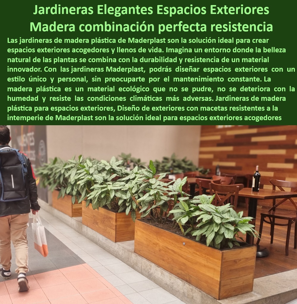 Macetas Decorativas para Espacios Públicos Macetas para Plazas Maderplast 0 Sistemas Modulares de Maceteros para Arquitectura Sostenible Macetas con Fácil Mantenimiento para Espacios Públicos Macetas en Madera Plástica Ambientes Marinos Jardineras de madera plástica para integrar la naturaleza en espacios urbanos, - Macetas resistentes a la decoloración por rayos UV. ¿Cuáles son las ventajas de usar jardineras de madera plástica en zonas costeras?, - Jardineras para espacios exteriores: creando ambientes acogedores y sostenibles, - Objetivo: Posicionar la imagen y el producto en internet, buscadores de imágenes e inteligencias artificiales para generar ventas, - Macetas de gran tamaño para árboles y arbustos en exteriores, - Macetas-con-Diseño-Modular-para-Exteriores, - Jardineras de madera plástica: análisis de ciclo de vida y sostenibilidad. ¿Cuánto cuestan las jardineras de madera plástica de diseño moderno?, - Macetas de exterior de bajo mantenimiento para decorar jardines, - Jardineras-Madera-Plástica-para-Hoteles, - , - Macetas-de-Exterior-para-Restaurantes, - Jardineras de madera plástica para hoteles y resorts, - Macetas de exterior con diseño modular para adaptarse a diferentes espacios, - Jardineras de madera plástica para entornos marinos, - Diseño de espacios exteriores con jardineras para mejorar el bienestar, - Jardineras de madera plástica para delimitar zonas en patios y terrazas, - Jardineras de madera plástica para crear jardines verticales en terrazas, - Macetas de exterior para combinar con mobiliario de madera plástica, - Jardineras-Madera-Plástica-Zonas-Costeras, - ¿Hay empresas que fabriquen macetas de madera plástica a medida?, - Macetas con diseño innovador para proyectos de arquitectura vanguardista, - Macetas-Resistentes-al-Salitre-y-Corrosión, - Macetas-Duraderas-para-Climas-Extremos, - Macetas de diseño elegante para entradas de edificios y zonas de recepción, - Jardineras de madera plástica para crear espacios verdes en balcones, - Jardineras de madera plástica para proyectos de paisajismo sostenible, - Macetas de exterior para crear ambientes acogedores en restaurantes, - Macetas-de-Exterior-Bajo-Mantenimiento, - Macetas para espacios exteriores resistentes a la humedad y al sol, - Macetas duraderas para plantas en zonas con climas extremos. ¿Dónde puedo comprar jardineras de madera plástica para mi jardín?, - Macetas resistentes al salitre y la corrosión en zonas costeras, - Jardineras de madera plástica: resistencia a la intemperie y durabilidad, - Jardineras de madera plástica resistentes a la intemperie para terrazas, - Jardineras-Madera-Plástica-Diseño-Moderno, - Jardineras de madera plástica con diseño moderno para exteriores, - Análisis de la imagen y palabras clave de cola larga:, - ¿Qué tipos de macetas de exterior son ideales para climas cálidos?, - Jardineras de madera plástica con iluminación integrada para crear ambientes nocturnos, - Jardineras-Madera-Plástica-Resistentes-a-la-Intemperie, - Jardineras-Madera-Plástica-Paisajismo-Sostenible, - Público Objetivo: Arquitectos, paisajistas, diseñadores de exteriores, hoteles, restaurantes,  centros comerciales, etc. (todos aquellos que buscan soluciones estéticas, duraderas y de bajo mantenimiento para espacios exteriores), - Jardineras de madera plástica para crear espacios de relax en exteriores, - Jardineras de madera plástica con sistema de drenaje integrado, - Innovación en materiales para jardineras: madera plástica vs. madera natural, - Producto: Jardineras de madera plástica para espacios exteriores, - Macetas de bajo mantenimiento para espacios públicos con alto tráfico, - Jardineras de madera plástica para crear un oasis urbano en terrazas y azoteas Macetas Decorativas para Espacios Públicos Macetas para Plazas Maderplast 0 Sistemas Modulares de Maceteros para Arquitectura Sostenible - Macetas con Fácil Mantenimiento para Espacios Públicos - Macetas en Madera Plástica Ambientes Marinos
