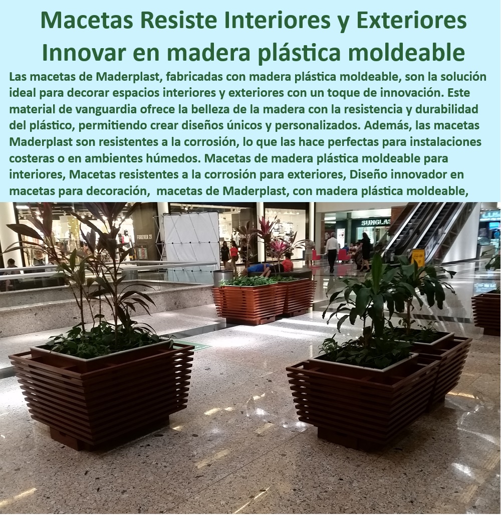 Macetas Decorativas para Espacios Públicos Maceteros Maderplast 0 Innovación en Materiales Plásticos Moldeables para Mobiliario Exterior Materas para oficina Macetas Resistentes a Corrosión para Instalaciones Costeras Diseño Innovador  Macetas de madera plástica moldeable para integrar la naturaleza en espacios interiores, - Macetas resistentes a los rayos UV para exteriores, - Macetas de madera plástica para proyectos de interiorismo sostenible, - Macetas de diseño elegante para crear un ambiente sofisticado, - Macetas-Madera-Plástica-Jardines-Verticales, - Macetas de madera plástica moldeable para combinar con mobiliario de exterior, - Macetas resistentes a impactos para zonas de alto tráfico. ¿Cuánto cuestan las macetas de madera plástica de diseño innovador?, - Macetas resistentes a las manchas para un fácil mantenimiento. ¿Dónde puedo comprar macetas de madera plástica moldeable?, - ¿Qué tipos de macetas son ideales para decorar espacios interiores?, - Macetas-Resistentes-a-los-Rayos-UV, - Macetas para decorar espacios interiores con un toque de elegancia. ¿Hay empresas que fabriquen macetas de madera plástica a medida?, - Macetas-Decorar-Espacios-Interiores-Elegancia, - Macetas-Resistentes-a-la-Corrosión-Exteriores, - Necesito macetas resistentes a la corrosión para un proyecto en la costa. ¿Qué material es el más adecuado: madera plástica, fibrocemento o metal?, - Macetas-Diseño-Único-Decoración-con-Estilo, - Macetas de diseño versátil para adaptarse a diferentes estilos decorativos, - Macetas de madera plástica para crear jardines verticales en interiores, - Macetas de madera plástica moldeable para crear un ambiente natural en interiores, - Macetas-Madera-Plástica-Moldeable-Hoteles, - Macetas de madera plástica moldeable para interiores con diseño moderno, - Macetas resistentes a la corrosión para piscinas y spas, - Macetas resistentes a la humedad para baños y cocinas, - Macetas-Madera-Plástica-Moldeable-Interiores, - Macetas de madera plástica moldeable para hoteles y restaurantes, - Macetas de madera plástica para decorar entradas y recepciones, - Macetas de diseño único para decorar espacios con estilo, - Macetas de madera plástica moldeable para balcones y terrazas, - Estoy buscando macetas para decorar un hotel con un estilo moderno y elegante. ¿Qué materiales y diseños son los más adecuados para crear un ambiente sofisticado?, - Busco macetas para una terraza con mucha exposición al sol. ¿Qué tipo de material resistirá mejor los rayos UV y la decoloración?, - Macetas de madera plástica para proyectos de paisajismo en terrazas, - Macetas-Madera-Plástica-Oficinas-Diseño-Innovador, - Necesito macetas de bajo mantenimiento para un restaurante con un alto tráfico de personas. ¿Qué material es el más resistente y fácil de limpiar: madera plástica o cerámica?, - Macetas-Madera-Plástica-Moldeable-Balcones, - ¿Cuáles son las ventajas de usar macetas resistentes a la corrosión en exteriores?, - Macetas de diseño innovador para espacios modernos y minimalistas, - Macetas-Resistentes-a-la-Humedad, - Macetas de madera plástica moldeable para crear separadores de ambientes, - Macetas de diseño ligero para fácil movilidad en interiores, - Macetas de madera plástica para oficinas con diseño innovador, - Quiero crear un jardín vertical en mi oficina con macetas de diseño innovador. ¿Qué opciones me recomiendan considerando la estética, el espacio y el tipo de plantas?, - Macetas de madera plástica para decorar escaparates y zonas comerciales, - Macetas resistentes a la corrosión para exteriores en zonas costeras Macetas Decorativas para Espacios Públicos Maceteros Maderplast 0 Innovación en Materiales Plásticos Moldeables para Mobiliario Exterior - Materas para oficina - Macetas Resistentes a Corrosión para Instalaciones Costeras Diseño Innovador -