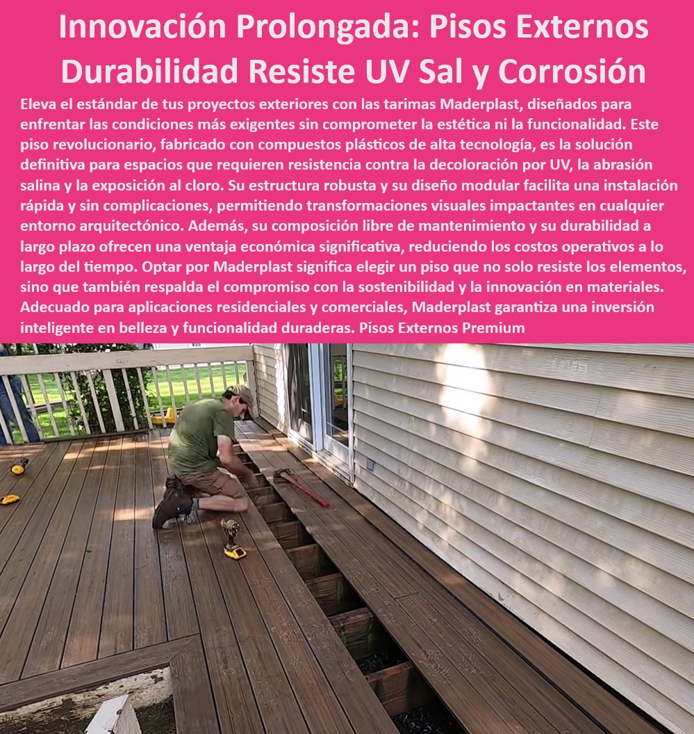 Pisos Para Exteriores Resistentes Lluvia Al Cloro Y Sal Pisos Anti Uv Maderplast 0 instalación Cubierta sin mantenimiento Materiales construcción ecológicos para exteriores. Pisos para jardín Pisos antideslizantes en áreas húmedas  pisos para exteriores Maderplast con fácil instalación y limpieza, - pisos para exteriores Maderplast ideales para proyectos de arquitectura sostenible, - pisos para exteriores Maderplast con acabado antideslizante para niños, - ¿Cuáles son los mejores pisos para una terraza con piscina?, - ¿Qué tipos de pisos para exteriores son ideales para zonas costeras?, - Pisos-con-Protección-UV, - pisos para exteriores Maderplast con certificación de calidad y resistencia, - pisos plásticos para zonas costeras resistentes a la salinidad, - pisos para áreas húmedas antideslizantes y con colores personalizados, - Pisos-Resistentes-al-Cloro, - Pisos-para-Jardín-con-Bajo-Mantenimiento, - pisos plásticos para rooftop con diseño moderno y resistencia a la intemperie, - ¿Cuánto cuesta instalar pisos plásticos para exteriores en mi jardín?, - pisos para terrazas exteriores resistentes a la lluvia y al sol, - pisos plásticos para uso comercial con alta resistencia al tráfico peatonal, - Pisos-Ecológicos-para-Terrazas, - diseño de pisos para exteriores Maderplast con colores y texturas personalizadas, - pisos plásticos para terrazas con diseño moderno y alta resistencia, - Pisos-Antideslizantes-para-Piscinas, - Maderplast-Pisos-para-Exteriores, - pisos para exteriores Maderplast resistentes al desgaste y al agua, - instalación de pisos para exteriores con garantía y bajo mantenimiento, - pisos plásticos para zonas infantiles con colores vibrantes y seguros, - ¿Dónde puedo comprar pisos plásticos para exteriores resistentes al agua?, - pisos plásticos Maderplast para proyectos de construcción sostenible, - Pisos-Plásticos-Exteriores, - Pisos-de-Alta-Durabilidad, - pisos plásticos antideslizantes para exteriores resistentes al cloro y sal, - comprar pisos plásticos para exteriores con protección UV en Maderplast, - pisos plásticos para áreas recreativas con seguridad y durabilidad, - pisos ecológicos para jardín con bajo mantenimiento y alta durabilidad, - pisos para exteriores Maderplast con garantía de fábrica y servicio postventa, - pisos plásticos para balcones resistentes al agua y a los cambios climáticos, - pisos plásticos para patios con alta resistencia al tráfico y al impacto, - Pisos-para-Zonas-Húmedas, - precios de pisos plásticos para exteriores Maderplast con instalación, - Pisos-Resistentes-a-la-Salinidad, - pisos plásticos para piscinas con protección UV y antideslizantes, - pisos para exteriores Maderplast con sistema de drenaje para evitar humedades, - ¿Maderplast ofrece garantía en sus pisos para exteriores? Pisos Para Exteriores Resistentes Lluvia Al Cloro Y Sal Pisos Anti-Uv Maderplast 0 instalación - Cubierta sin mantenimiento - Materiales construcción ecológicos para exteriores. - Pisos para jardín - Pisos antideslizantes en áreas húmedas -