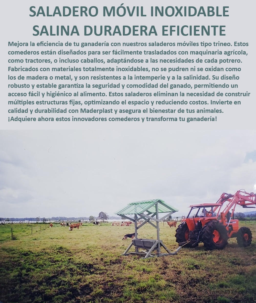 Comederos saladeros de ganado Saladeros portátiles fáciles de instalar Maderplast Saladeros portátiles para pastoreo, - Saladero inoxidable adaptable a potreros, - ¿Cuál es el mejor saladero móvil para mi ganado?, - Saladero inoxidable alta durabilidad, - Comederos móviles para pastos rotativos, - Comederos ganaderos fáciles de trasladar, - Saladero para ganado bajo costo operativo, - Saladero ganadero para climas extremos, - Comederos portátiles para alimentación eficiente, - Alimentación ganadera con saladero portátil, - ¿Qué tipo de comederos móviles son más duraderos?, - Saladero robusto y estable para potreros, - Saladero móvil inoxidable para ganadería, - ¿Cómo mejorar la alimentación ganadera con saladeros móviles?, - Alimentación ganadera sin corrosión, - Comederos ganaderos optimización de espacio, - Comederos movibles para ganado bovino, - ¿Qué saladero es más resistente a la salinidad?, - Comederos portátiles para haciendas tecnificadas, - Saladeros ganaderos diseño anti oxido, - Saladero resistente a condiciones climáticas, - Saladero móvil adaptable a tractores, - Comederos con movilidad para potreros, - Saladero anti corrosión para ganado, - Saladero para ganado resistente a salinidad, - Comederos inoxidables alta eficiencia, - ¿Dónde comprar saladeros inoxidables para ganado?, - Comederos para ganado fácil reubicación, - Comederos ganaderos móviles eficientes, - Saladero ganadero bajo mantenimiento 0 Removible Fáciles De Mover Multiusos 0 Saladero plástico duradero para ganado Comederos anti robo Comederos móviles Saladeros ganado duradero 00 Comederos saladeros de ganado Saladeros portátiles fáciles de instalar Maderplast 0 Removible Fáciles De Mover Multiusos 0 Saladero plástico duradero para ganado , Comederos anti robo , Comederos móviles , Saladeros ganado duradero 00