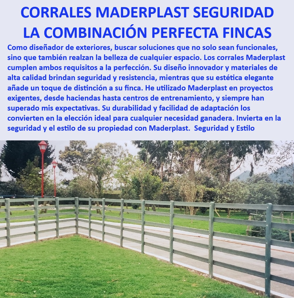 Diseño Decorativo de Corrales Para Haciendas Cercas Vallas Cerramientos Maderplast Diseño innovador en corrales, - Vallas resistentes para fincas, - Vallas modernas para haciendas, - ¿Cuáles son los mejores corrales para entrenamiento de ganado?, - Cercas estéticas y seguras, - Cercas de alta durabilidad, - Cerramientos duraderos para fincas, - Corrales para gestión ganadera eficiente, - Cercas robustas para ganado, - ¿Cómo seleccionar corrales seguros para ganado?, - ¿Qué vallas ofrecen estilo y seguridad en fincas?, - Cercas ganaderas de alta calidad, - Vallas de fácil instalación, - Corrales seguros y elegantes, - ¿Qué cercas son ideales para ganado en haciendas?, - Corrales para proyectos exigentes, - Vallas para ganadería tecnificada, - ¿Dónde encontrar corrales decorativos para fincas?, - Cercas resistentes a la intemperie, - Cerramientos para fincas modernas, - Corrales seguros para ganado, - Cercas para entrenamiento de ganado, - Cerramientos para haciendas tecnificadas, - Corrales decorativos para fincas, - Corrales estéticos y funcionales, - Vallas ganaderas con diseño elegante, - Soluciones ganaderas personalizadas, - Corrales ganaderos con estilo, - Vallas para haciendas de lujo, - Cerramientos anti-vandalismo 0 Estilo innovador en corrales para fincas Propiedad Resistencia Soluciones de corrales para entrenamiento de ganado Corrales seguros diseños Diseño Decorativo de Corrales Para Haciendas Cercas Vallas Cerramientos Maderplast 0 Estilo innovador en corrales para fincas, , Propiedad, , Resistencia, , Soluciones de corrales para entrenamiento de ganado, Corrales seguros diseños