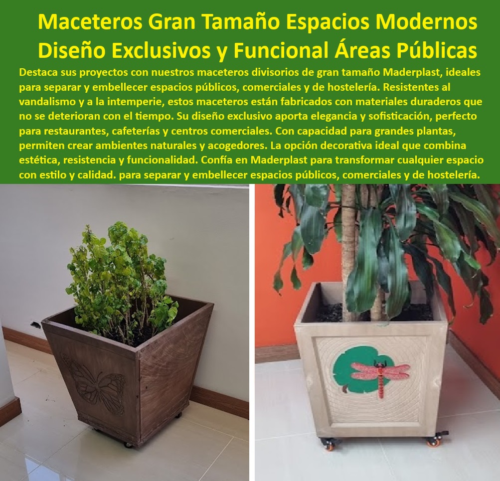 Macetas Divisorios De Áreas Macetas Paisajismo Decorativas Maderplast 0 Maceteros de gran tamaño Macetas anti vandalismo para espacios públicos Macetas de diseño exclusivo Macetas para restaurantes y cafés Maceteros divisorios 0 maceteros para separación de espacios interiores, - maceteros con ruedas para fácil movilidad, - Macetas Decorativas Resistentes: Ideales para restaurantes, hoteles y espacios públicos, con diseño exclusivo y funcionalidad duradera, - ¿Dónde venden macetas decorativas con ruedas para centros comerciales?, - maceteros-para-división-de-espacios, - macetas-para-centros-comerciales, - materas personalizadas con logotipos corporativos, - maceteros sostenibles fabricados con materiales reciclados, - materas-decorativas-para-eventos, - maceteros funcionales para jardines urbanos, - maceteros temáticos personalizados para decoración, - materas grandes para oficinas y lobbys, - maceteros divisorios de áreas comerciales y públicas, - ¿Cómo elegir maceteros duraderos para exteriores?, - maceteros prácticos para embellecimiento de zonas urbanas, - macetas-para-restaurantes-y-cafés, - maceteros de gran tamaño para espacios comerciales, - maceteros anti vandalismo para centros comerciales, - materas plasticas para terrazas comerciales, - maceteros divisorios para ferias y exposiciones, - Macetas de alta durabilidad sin mantenimiento, - ¿Dónde comprar maceteros de gran tamaño para restaurantes?, - maceteros para áreas de alto tráfico peatonal, - Maceteros de Gran Tamaño de Maderplast: Perfectos para embellecer y dividir espacios comerciales, con materiales resistentes al sol y la humedad, - maceteros de gran tamaño, - macetas para embellecer espacios de hostelería, - ¿Cuáles son las mejores macetas para dividir espacios?, - maceteros robustos para decoración en exteriores, - maceteros-con-ruedas-para-movilidad, - maceteros de plástico imitación madera, - maceteros divisorios de áreas para restaurantes, - maceteros-de-plástico-impermeables, - Materas para cafeterías y espacios de hostelería, - maceteros para embellecimiento de centros comerciales, - macetas anti vandalismo para espacios públicos, - macetas-resistentes-al-vandalismo, - maceteros plásticos resistentes para exteriores, - Maceteros Antivandalismo: Fabricados con materiales de alta resistencia para garantizar seguridad y durabilidad en entornos de alto tráfico, - macetas-duraderas-para-hostelería, - Diseño Personalizado de Maceteros: Soluciones decorativas que combinan estilo y funcionalidad para proyectos arquitectónicos, - macetas resistentes a la intemperie para exteriores, - Materas de diseño exclusivo para hoteles, - Macetas de lujo para decoración sofisticada, - ¿Qué tipo de macetas son resistentes al vandalismo?, - Macetas duraderas con resistencia UV, - maceteros decorativos para eventos corporativos, - Materas con Ruedas para Movilidad: Facilitan el cambio de distribución en centros comerciales y terrazas con facilidad y estilo, - maceteros ecológicos de alta resistencia, - materas decorativas con diseños exclusivos, - maceteros-con-diseño-exclusivo Macetas Divisorios De Áreas Macetas Paisajismo Decorativas Maderplast 0 Maceteros de gran tamaño, - Macetas anti vandalismo para espacios públicos, - Macetas de diseño exclusivo, - Macetas para restaurantes y cafés - Maceteros divisorios