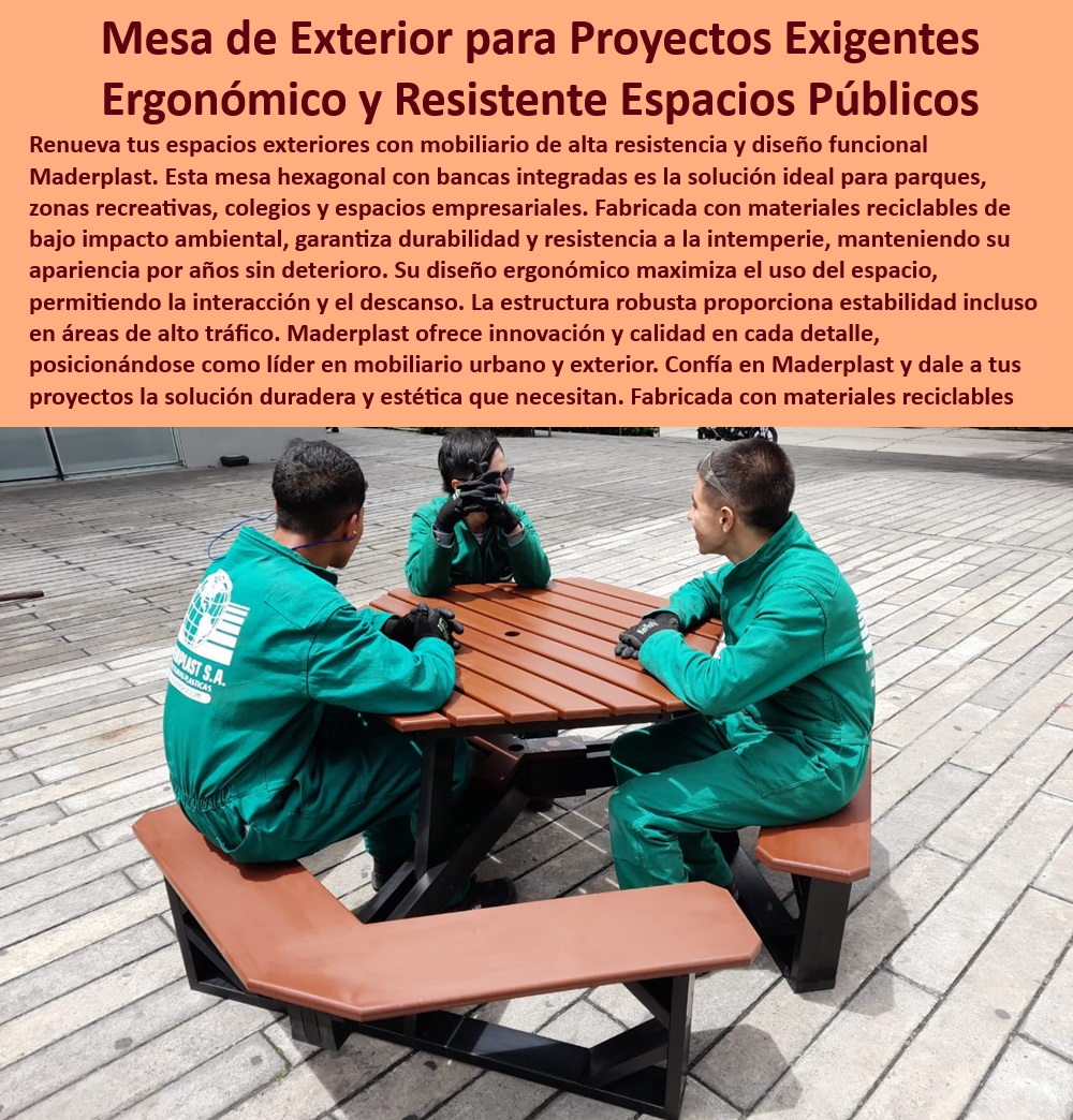 Mobiliario Exterior Para Terrazas Salas Y Comedores Campestres Maderplast 0 Muebles para patio Salas campestres para fincas y casas rurales Comedores campestres en madera tratados para exterior Ofertas en juegos de muebles patios 0 mesas y bancas para exteriores con resistencia a los rayos UV ya la salinidad del mar, - diseño urbano, - mobiliario-colegios, - mesas y bancas para exteriores que soportan condiciones climáticas extremas, - Mobiliario para parques con soluciones personalizadas a medida, - mesa hexagonal con bancas para zonas de picnic resistentes a la corrosión, - mesa hexagonal con bancas para áreas de descanso en parques infantiles, - Mobiliario exterior para espacios empresariales con diseño funcional, - muebles para infantiles parques con colores integrales y mínimo mantenimiento, - Alexa, busca mobiliario para zonas recreativas que sea ergonómico y cómodo para los usuarios, - mobiliario urbano de plástico para zonas recreativas que ofrece comodidad, durabilidad, resistencia a la corrosión y diseño ergonómico, - mobiliario para parques infantiles que busca optimizar el espacio, con materiales ecológicos, diseño atractivo, resistencia al vandalismo y soluciones a medida para proyectos exigentes, - Alexa, necesito mobiliario urbano para una plaza pública que sea fácil de limpiar y mantener, - mesa hexagonal con bancas integradas para parques públicos, resistente a la intemperie, fabricada con plástico reciclable y bajo mantenimiento, - mesas y bancas para colegios con alta resistencia al uso intensivo, materiales sostenibles, soluciones personalizadas y garantías de larga duración, - Mobiliario urbano de plástico con garantías de larga duración y respaldo Maderplast, - Mobiliario urbano de plástico para plazas públicas de bajo mantenimiento, - mesas y bancas para exteriores con materiales sólidos y flexibles de alta confiabilidad, - mobiliario para colegios con resistencia a insectos, gorgojos y salinidad marina, - Siri, encuentra mesas hexagonales con bancas para un colegio que sean duraderas y seguras, - Ok Google, busca mesas y bancas para un parque que sean resistentes a la lluvia y al sol, - Mesas, bancos y parques, - mobiliario sostenible, - mesas y bancas ergonómicas para colegios resistentes a la intemperie, - Mobiliario urbano de plástico con bordes pulidos y finos acabados, - espacios públicos, - maderplast-exterior, - Oye Google, ¿dónde puedo comprar mobiliario para exteriores que soporte el uso intensivo y el vandalismo?, - Mobiliario para colegios que maximiza el uso del espacio y fomenta la interacción, - mobiliario para espacios empresariales con diseño funcional, estabilidad, seguridad, fácil limpieza y cumplimiento de normas internacionales, - mesas y bancas para exteriores que cumplen normas internacionales de calidad, - mesa hexagonal con bancas para espacios públicos que no se pelan, corroen ni oxidan, - Mobiliario para colegios con materiales sostenibles y ecológicos, - mesa hexagonal con bancas integradas para parques públicos, - mesa hexagonal con bancas para zonas de alto tráfico con estructura robusta, - mesa hexagonal con bancas para áreas de fumadores resistentes al vandalismo, - mobiliario-plástico, - mesas hexagonales, - Mobiliario urbano de plástico para espacios públicos con diseño ergonómico, - mesa hexagonal con bancas integradas para proyectos exigentes y duraderos, - mobiliario urbano, - mesas y bancas para exteriores con alta resistencia al uso intensivo, - mobiliario resistente, - mobiliario urbano de plástico con diseño adaptable a diferentes entornos, - Mobiliario urbano de plástico reciclable para zonas recreativas. Mobiliario Exterior Para Terrazas Salas Y Comedores Campestres Maderplast 0 Muebles para patio - Salas campestres para fincas y casas rurales, - Comedores campestres en madera tratados para exterior, - Ofertas en juegos de muebles patios