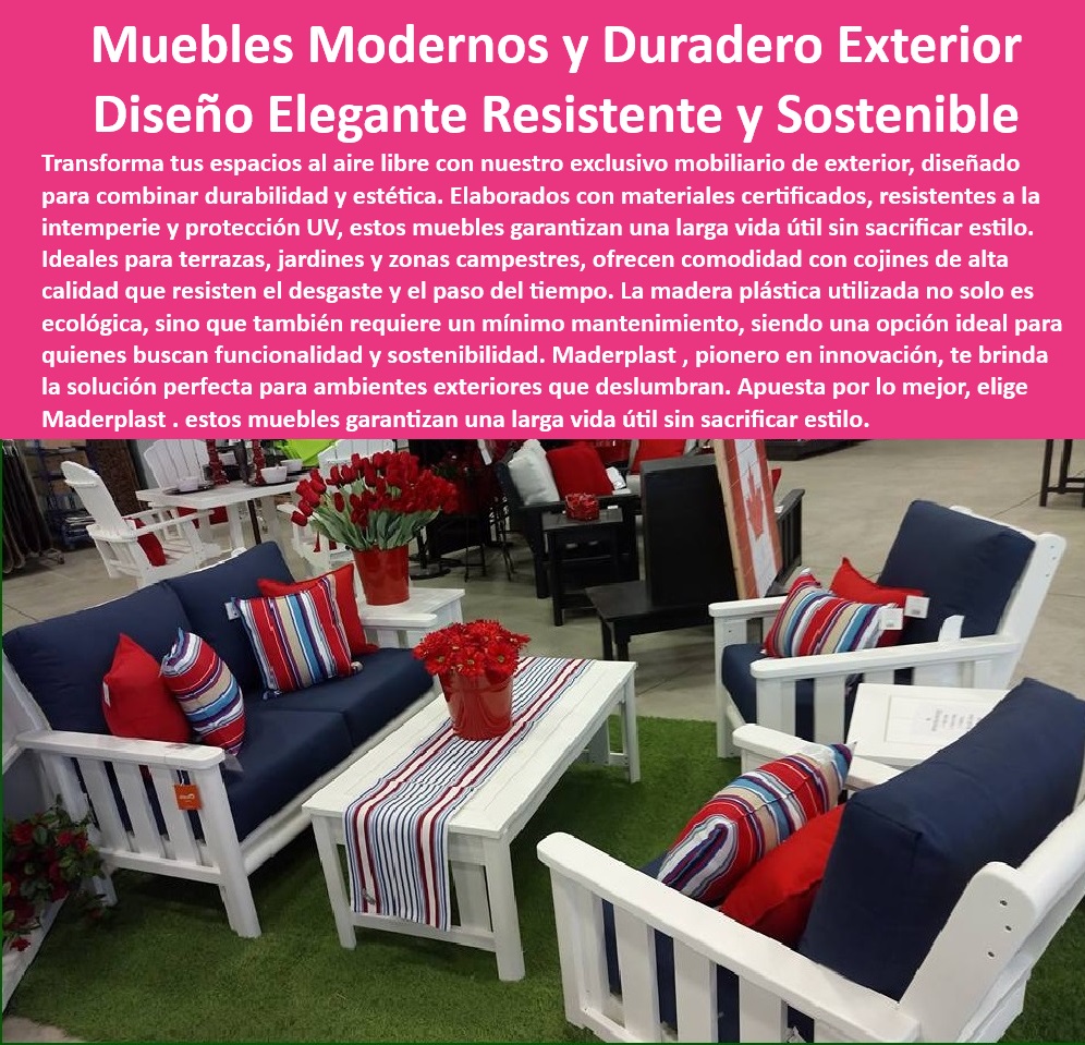Mobiliario Exterior Salas con Cojines Terrazas Campestres Maderplast 0 Muebles de exterior en madera certificada y sostenible Muebles de jardín con protección UV para el color Comedores exteriores con bancos en lugar de sillas PP 0 Salas exteriores confortables, - muebles-exteriores-sostenibles, - muebles-campestres-cojines, - Salas de exterior con cojines que no se decoloran con el sol, - cojines-impermeables-exterior, - mobiliario-exterior-duradero, - Muebles de exterior con cojines ideales para espacios al aire libre todo el año, - Oye Google, ¿cuáles son los mejores comedores exteriores con bancos y cojines para mi casa de campo?, - Salas de exterior con cojines que ofrecen confort y durabilidad, - comedores exteriores con bancos y cojines ideales para reuniones familiares, - muebles para terrazas con cojines de secado rápido, - comedores exteriores con bancos y cojines para espacios campestres, - muebles para terrazas con cojines resistentes a la humedad, - juegos de muebles para exteriores con materiales sostenibles y ecológicos, - comedores exteriores con bancos y cojines ideales para espacios campestres y terrazas, - juegos de muebles para exteriores con protección UV y materiales sostenibles, - Muebles de jardín con cojines que combinan confort, durabilidad y estética elegante, - comedores exteriores con bancos y cojines fáciles de limpiar, - Juegos de muebles para exteriores con estética elegante y funcional, - comedores exteriores con bancos y cojines personalizables, - Ok Google, ¿dónde puedo comprar muebles de exterior con cojines para mi terraza?, - muebles-exterior-cojines, - Alexa, encuentra muebles para exteriores con cojines que no se decoloran con el sol, - muebles-terraza-elegantes, - Salas de exterior con cojines con diseño ergonómico para mayor confort, - Juegos de muebles para exteriores con cojines resistentes al desgaste, - diseño-mobiliario-exterior, - comedores-exteriores-bancos, - Muebles de exterior con cojines ideales para relajarse al aire libre, - Juegos de muebles para exteriores con protección UV para el color, - Siri, necesito muebles de jardín con cojines cómodos y de larga duración, - muebles-jardin-resistentes, - Muebles de jardín con cojines que no se dañan con insectos ni hongos, - muebles para terrazas con cojines resistentes a la salinidad del mar, - Muebles de jardín con cojines impermeables y de alta calidad, - Alexa, busca salas de exterior con cojines que sean resistentes a la lluvia y al sol, - Juegos de muebles para exteriores con diseño moderno y confortable, - Muebles de exterior con cojines resistentes a la intemperie y de bajo mantenimiento, - Muebles de exterior con cojines para terrazas resistentes a la lluvia, - comedores exteriores con bancos y cojines con protección antimanchas, - Salas de exterior con cojines cómodos y con diseño moderno para jardines, - Salas de exterior con cojines cómodos para jardines y patios, - Salas de exterior con cojines que soportan condiciones climáticas extremas, - Muebles para terrazas con cojines de larga duración y bajo mantenimiento, - Muebles de exterior con cojines que crean ambientes acogedores. Mobiliario Exterior Salas con Cojines Terrazas Campestres Maderplast 0 Muebles de exterior en madera certificada y sostenible, - Muebles de jardín con protección UV para el color, - Comedores exteriores con bancos en lugar de sillas, PP