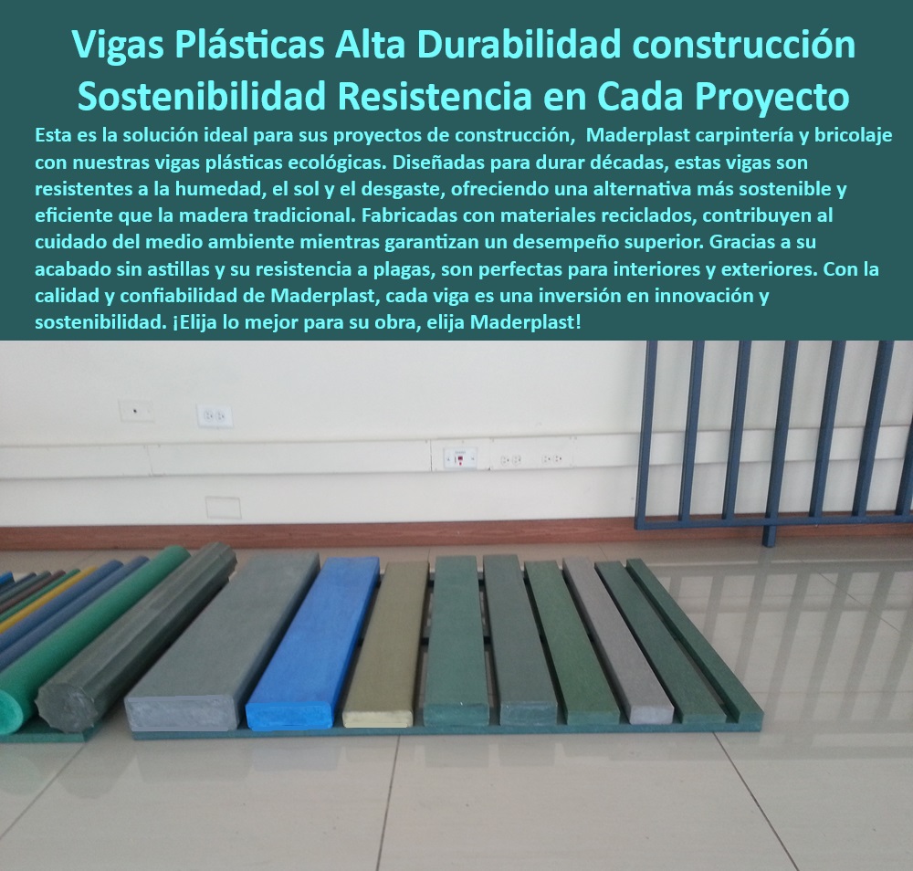Perfiles De Madera Redondos Y Cuadrados De Plástico Maderplast 0 vigas de madera plástica para construcción madera plástica ecológica y sostenible madera plástica para exteriores Maderas plásticas de alta durabilidad listones 0 Vigas de madera plástica para construcción, carpintería y bricolaje que ofrecen alta durabilidad, resistencia a la intemperie, bajo mantenimiento y un enfoque sostenible para proyectos interiores y exteriores, - la mejor madera para exteriores con un acabado sin astillas para mayor seguridad y comodidad, - La mejor madera para exteriores que no se pudre, agrietada, deforma, requiere mantenimiento, resiste plagas, hongos, bacterias, agua salada y condiciones climáticas extremas, ideal para aplicaciones marinas, costeras y de paisajismo, - Ok Google, busca un material para construir una terraza que no se pudra con la lluvia, - alternativa-madera, - la madera inmunizada más duradera con tratamiento que previene la aparición de hongos y bacterias, - vigas de madera plásticas para construcción de alta durabilidad, - resistencia-intemperie, - proyectos-exteriores, - Maderas de la mejor calidad listas, terminadas y acabadas para facilitar la instalación y ahorrar tiempo, - Siri, encuentra materiales de construcción que sean buenos para el medio ambiente, - construcción sostenible, - Alexa, quiero un material para construir un deck que no tenga que estar pintando y barnizando, - Madera plástica para exteriores que resiste los cambios bruscos de temperatura y las heladas, - materiales reciclables, - Madera plástica ecológica y reciclable para construcciones sostenibles, mobiliario urbano, paisajismo y proyectos que buscan minimizar el impacto ambiental, - madera para aplicaciones costeras y marítimas con alta resistencia a la humedad y al salitre, - materiales exteriores, - Maderas plásticas de alta durabilidad con protección UV para evitar la decoloración por el sol, - madera-plástica, - Maderas para construcción y carpintería avanzada con estabilidad estructural, precisión y resistencia, - vigas de madera plástica para la construcción de pérgolas, decks y estructuras exteriores, - madera plástica ecológica y sostenible para proyectos respetuosos con el medio ambiente, - Perfiles de madera redondos y cuadrados de plástico para proyectos de bricolaje, carpintería y construcción que ofrecen una alternativa versátil, resistente, duradera, de bajo mantenimiento y amigable con el medio ambiente, - Oye Google, ¿qué material me recomiendan para hacer una estructura en la playa que resista el agua salada?, - Madera que no requiere de pintura ni barniz para un acabado natural y de bajo mantenimiento, - Maderas de la mejor calidad con certificación de sostenibilidad y calidad ambiental, - madera plástica ecológica y reciclable para un futuro más sostenible y responsable, - bajo mantenimiento, - Alexa, necesito vigas para hacer un techo que sean resistentes al sol, - vigas plásticas, - Maderas que no requieren de mantenimientos que reducen costos y tiempo de trabajo a largo plazo, - la mejor madera para exteriores que no se pudre, se agrieta ni se deforma con el sol, - Maderas listas, terminadas, acabadas, impermeables, resistentes a plagas, con estabilidad estructural, acabado estético superior, tecnología sostenible y bajo mantenimiento para proyectos de construcción y carpintería que buscan calidad, durabilidad y eficiencia, - madera para aplicaciones marinas que mantiene su integridad estructural en ambientes salinos, - madera plastico para exteriores resistente a la intemperie y a la humedad, - Listones de madera plástica con diferentes acabados y colores para adaptarse a cualquier diseño, - madera para aplicaciones marinas que no se daña con el agua salada del mar ni la corrosión, - perfiles de madera redondos y cuadrados de plástico para proyectos de bricolaje creativos, - listones de madera plástico para revestimientos, cercas y acabados exteriores, - la madera inmunizada más duradera que resiste hongos, bacterias, termitas y otras plagas, - maderas que no requieren de mantenimientos costosos como pintura, barniz o selladores, - Maderas plásticas de alta durabilidad para construcciones que perduran en el tiempo, - madera para aplicaciones costeras y marítimas que resiste la acción erosiva del viento y la arena, - carpintería-plástica Perfiles De Madera Redondos Y Cuadrados De Plástico Maderplast 0 vigas de madera plástica para construcción madera plástica ecológica y sostenible madera plástica para exteriores Maderas plásticas de alta durabilidad listones 0  
