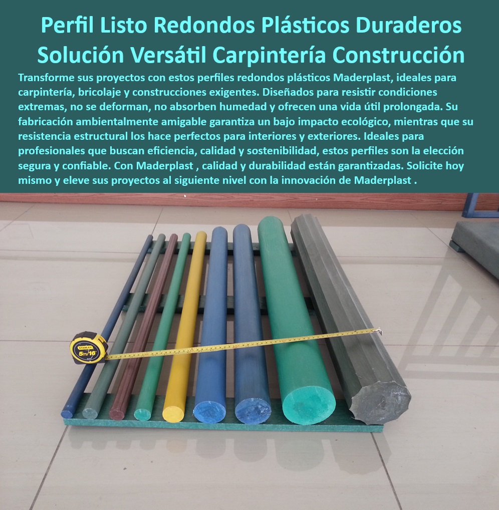 Perfiles De Madera Torneados Redondos De Plástico Maderplast 0 Qué empresas venden madera plástica para carpintería rollizos y torneados de madera reciclada bolillos de madera plástico resistentes madera plástico antihumedad PP 0 Perfiles plásticos con alta resistencia al impacto y al desgaste para uso intensivo, - madera-plástica, - Traviesas de madera plástica maciza, perfiles plásticos anti-insectos y UV, tablones y listones resistentes para proyectos exteriores e interiores que requieren estabilidad estructural, acabado estético superior y larga vida útil, - bajo mantenimiento en perfiles plásticos que reducen costos y tiempo de trabajo, - tecnología sostenible en perfiles plásticos que contribuyen al cuidado del medio ambiente, - construcción sostenible, - Siri, encuentra un material de construcción que sea bueno para el medio ambiente. (Solución: Nuestros perfiles plásticos se fabrican con tecnología sostenible), - la mejor madera para exteriores que no se pudre ni requiere mantenimiento, - listones de madera plástico para revestimientos, cercas y estructuras exteriores, - Estructuras de madera plástica para pérgolas, decks y construcciones sostenibles, - Traviesas de madera plástica maciza para proyectos de paisajismo y exteriores, - perfiles plásticos, - Perfiles plásticos impermeables para infraestructuras subterráneas y alcantarillado, - Perfiles plásticos para la construcción de muebles de exterior resistentes a la intemperie, - Alexa, necesito un material para hacer una cerca que no se coma las termitas. (Solución: Nuestros perfiles plásticos son resistentes a las plagas), - madera para aplicaciones costeras y marítimas con alta resistencia a la humedad, - materiales exteriores, - Maderas de la mejor calidad listas, terminadas y acabadas para proyectos exigentes, - acabado estético superior en perfiles plásticos para proyectos con diseño atractivo, - Perfiles plásticos para proyectos de interiorismo con un toque moderno y sostenible, - Perfiles de plástico que ofrecen una alternativa ecológica a la madera tropical, - carpintería-avanzada, - Maderas que no requieren de pintura ni barniz para un bajo costo a largo plazo, - estabilidad-estructural, - La mejor madera para exteriores que no se pudre, no requiere mantenimiento, resiste hongos, bacterias, plagas, agua salada y condiciones climáticas extremas, ideal para aplicaciones costeras, marítimas y de paisajismo, - madera para aplicaciones marinas que no se daña con el agua salada del mar, - Perfiles plásticos para la construcción de muebles de exterior, cercas, muelles, decks y proyectos de interiorismo que ofrecen una alternativa ecológica, resistente, duradera y de bajo mantenimiento a la madera tradicional, - Oye Google, ¿qué material me recomiendan para construir un muelle que resista el agua salada? (Solución: Nuestros perfiles plásticos son ideales para aplicaciones marinas y costeras), - la madera inmunizada más duradera que resiste hongos, bacterias y plagas, - resistencia a plagas en perfiles plásticos que evitan daños y prolongan la vida útil, - Perfiles plásticos con alta durabilidad, resistentes a insectos, sol, agua y UV para construcción y carpintería avanzada que buscan una alternativa sostenible y de bajo mantenimiento a la madera, - Maderas listas, terminadas, acabadas, impermeables, resistentes a plagas, con estabilidad estructural, acabado estético superior, tecnología sostenible y bajo mantenimiento para construcción y carpintería avanzada que buscan calidad, eficiencia y durabilidad, - Perfiles plásticos que cumplen con normas de calidad y seguridad para la construcción, - estabilidad estructural en perfiles plásticos para construcciones seguras y duraderas, - Impermeabilidad, - Maderas para construcción y carpintería avanzada con estabilidad estructural, - Perfiles plásticos para la fabricación de cercas y limitaciones duraderas, - resistencia-uv, - bajo mantenimiento, - Ok Google, busca un material para construir una terraza que no se pudra con la lluvia. (Solución: Nuestros perfiles plásticos son impermeables y resistentes a la intemperie), - perfiles plásticos anti-insectos y UV para construcción y carpintería duradera, - antiplagas, - tablones de madera plástico resistentes para muelles, terrazas y aplicaciones marinas, - Perfiles plásticos ideales para la construcción de muelles y embarcaderos, - Alexa, quiero un material para construir un deck que no tenga que estar pintando y barnizando. (Solución: Nuestros perfiles plásticos no requieren mantenimiento) Perfiles De Madera Torneados Redondos De Plástico Maderplast 0 Qué empresas venden madera plástica para carpintería, - rollizos y torneados de madera reciclada, - bolillos de madera plástico resistentes, - madera plástico antihumedad PP
