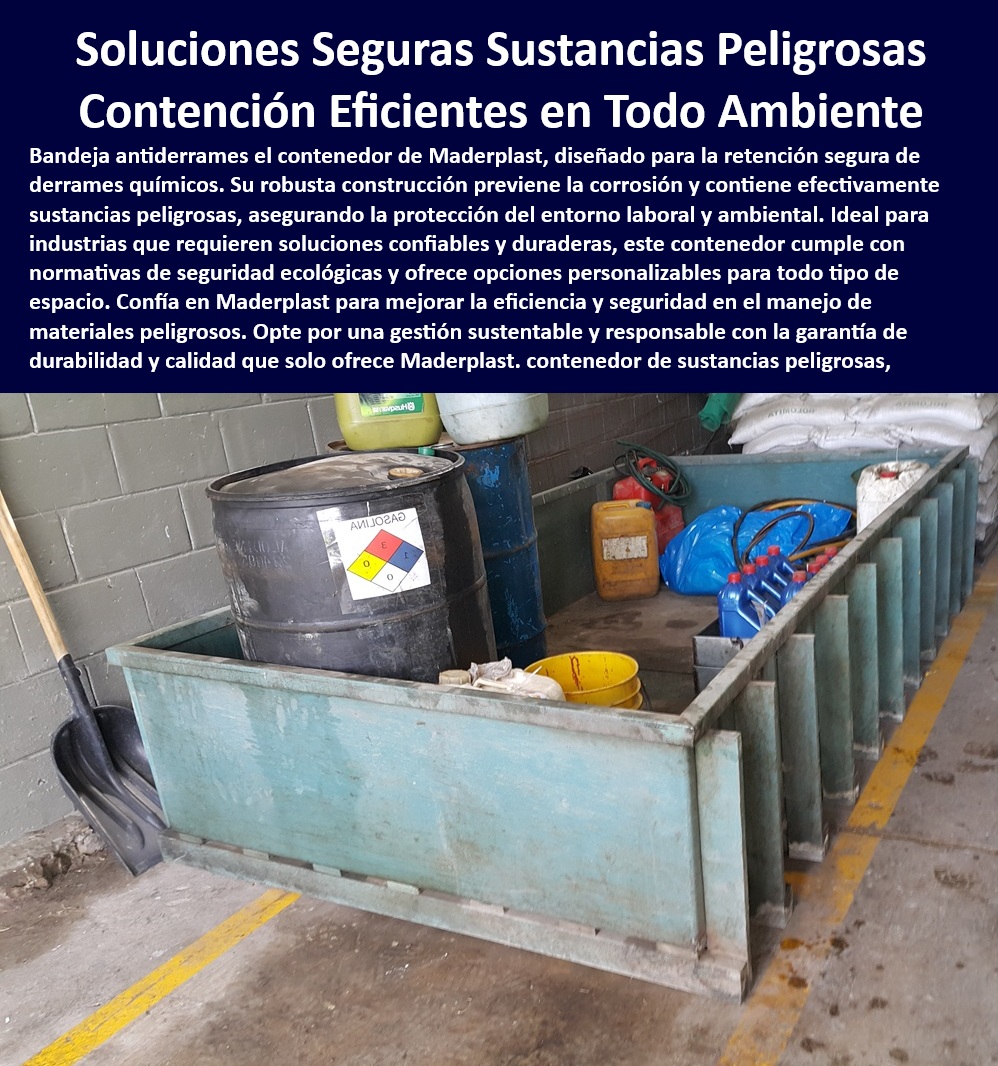 Bandeja Retención Derrames Químicos Contenedor Materiales Peligrosos Maderplast 0 Soluciones ecológicas derrames Cajas de contención para fluidos Contenedores resistentes sustancias corrosivas Bases contención para bidones Contenedores protección-ecológica-residuos-químicos, - Contenedor industrial anticorrosivo para residuos tóxicos, - Retención eficiente de productos peligrosos sin riesgos, - manejo-seguro-líquidos-peligrosos, - control-seguro-derrames-industriales, - Sistema de retención de aceites y combustibles, - Solución ecológica para control de derrames químicos, - Bandeja para contención de fugas industriales seguras, - ¿Cuál es la mejor solución para líquidos peligrosos?, - ¿Qué bandeja usar para sustancias corrosivas industriales?, - bandeja-antiderrames-industrial-ecologica, - bases-retencion-bidones-peligrosos, - ¿Quién vende bandejas antiderrames para químicos?, - Solución integral para manejo de químicos peligrosos, - Contenedor resistente para materiales corrosivos peligrosos, - Bases industriales para bidones de líquidos contaminantes, - Control ambiental con bandejas para sustancias tóxicas, - Contención química industrial sin mantenimiento continuo, - Soluciones sostenibles para la gestión de residuos líquidos, - Bandeja antiderrames para sustancias corrosivas industriales, - Bandeja para almacenamiento seguro de productos químicos agresivos, - Contenedor personalizado para derrames industriales críticos, - Retención de líquidos contaminantes en espacios industriales, - Contenedor reforzado para control de fugas peligrosas, - Bandeja antiderrames industriales para sustancias peligrosas, - Soluciones de seguridad ecológica para residuos tóxicos, - bandeja-industrial-contencion-toxicos, - Plataforma antiderrame para bidones de combustibles, - Contenedor seguro para bidones con líquidos contaminantes, - ¿Dónde puedo comprar contenedores antiderrames industriales?, - Bases de contención reforzadas para productos peligrosos, - Caja de retención de fluidos químicos industriales, - soluciones-industriales-control-derrames, - plataforma-antiderrame-productos-peligrosos, - ¿Cómo proteger mi planta de fugas tóxicas?, - Contención eficiente para derrames químicos peligrosos, - contenedor-seguro-materiales-corrosivos, - bandeja-antiderrames-industrial-materiales-peligrosos-contencion-quimicos-corrosivos-ecologica-bidones-liquidos-toxicos-seguridad-industrial-maderplast, - sistema-anticorrosivo-industrial-resistente, - Protección laboral con bandeja antiderrames ecológica, - Contenedor modular para líquidos industriales peligrosos, - Control seguro de fugas y derrames industriales, - Contenedor robusto para residuos industriales peligrosos, - Plataforma segura para almacenamiento de productos tóxicos, - Manejo responsable de sustancias corrosivas peligrosas, - Sistemas antiderrames certificados para normativas ecológicas 0 Bandeja Retención Derrames Químicos Contenedor Materiales Peligrosos Maderplast 0 Soluciones-ecológicas-derrames, - Cajas de contención para fluidos, - Contenedores resistentes sustancias corrosivas, - Bases contención para bidones, Contenedores