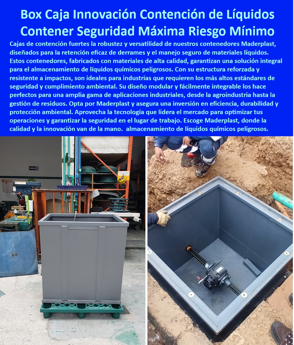 Caja contenedor Retención Derrames Contenedor Manejo Materiales Líquidos Maderplast 0 Busco contenedor robusto para líquidos químicos qué opciones hay Contenedores de seguridad para sustancias peligrosas Plataformas retención aceitéis Gas Contenedores industriales manejo fluidos riesgos, - Plataformas de retención para aceites y grasas industriales, con diseño modular y alta capacidad de contención, - Industrial-Manejo-Fluidos, - Derrames-Industriales-Contención, - Plataformas-Retención-Aceites, - Sistemas modulares seguridad líquidos inflamables, - Retención modular química, - Almacenamiento-Materiales-Líquidos, - ¿Busco un contenedor robusto para líquidos químicos, qué opciones hay?, - Cajas contención derrames alta resistencia, - ¿Cómo elijo una caja de contención para derrames industriales?, - Caja-Contenedora-Retención, - Soluciones almacenamiento materiales líquidos riesgos, - Contenedores apilables almacenamiento productos líquidos, - Contenedores-Manejo-Líquidos, - ¿Necesito plataformas de retención para aceites y grasas, dónde puedo encontrarlas?, - Contenedores de seguridad para sustancias peligrosas líquidas, diseñados para cumplir con normativas de seguridad y protección ambiental, - ¿Cuáles son los contenedores de seguridad para sustancias peligrosas líquidas?, - Protección-Ambiental-Derrames, - Contenedores manejo líquidos riesgos industriales, - Cajas industriales contención derrames líquidos, - Soluciones industriales contención derrames de aceites, - Plataformas de contención grasas cocinas industriales, - Seguridad-Sustancias-Peligrosas, - Esta imagen muestra un contenedor/caja de contención de líquidos robusto y versátil, diseñado para retener derrames de manera eficaz y manipular de manera segura materiales líquidos. El texto destaca su uso en diversas industrias, su estructura reforzada, su diseño modular y su cumplimiento de las normas de seguridad y medioambientales, - Contenedores manejo fluidos riesgos ambientales, - Cajas de seguridad almacenamiento de líquidos peligrosos, - Caja contenedor derrames industriales, - Plataformas de retención de grasas equipos industriales, - Apilables-Seguridad-Líquidos, - Plataformas de retención de aceites grasas industriales, - ¿Dónde comprar contenedores para el manejo de materiales líquidos riesgosos?, - Soluciones almacenamiento productos líquidos químicos, - Contenedores seguridad sustancias peligrosas líquidas, - Soluciones de almacenamiento para líquidos y productos químicos, con cajas de contención de alta resistencia y durabilidad, - contenedor-retención-derrames-manejo-líquidos-maderplast.jpg, - Sistemas modulares retención de líquidos laboratorios, - Contenedores apilables seguridad líquidos corrosivos, - Sistemas modulares de retención de derrames químicos, - Cajas seguridad manejo sustancias químicas, - Plataformas de retención de grasas de alta capacidad, - Plataformas de retención de aceites maquinaria industrial, - Contenedor manejo líquidos químicos peligrosos, - Sistemas modulares para la retención de derrames químicos y aceites, con contenedores apilables y plataformas de contención personalizables, - Soluciones contención derrames residuos agroindustriales, - Caja contenedora para la retención de derrames industriales y manejo seguro de materiales líquidos, marca Maderplast, - Contenedores apilables seguridad aceites industriales 0  Caja contenedor Retención Derrames Contenedor Manejo Materiales Líquidos Maderplast 0 Busco contenedor robusto para líquidos químicos qué opciones hay Contenedores de seguridad para sustancias peligrosas Plataformas retención aceitéis Gas 0  