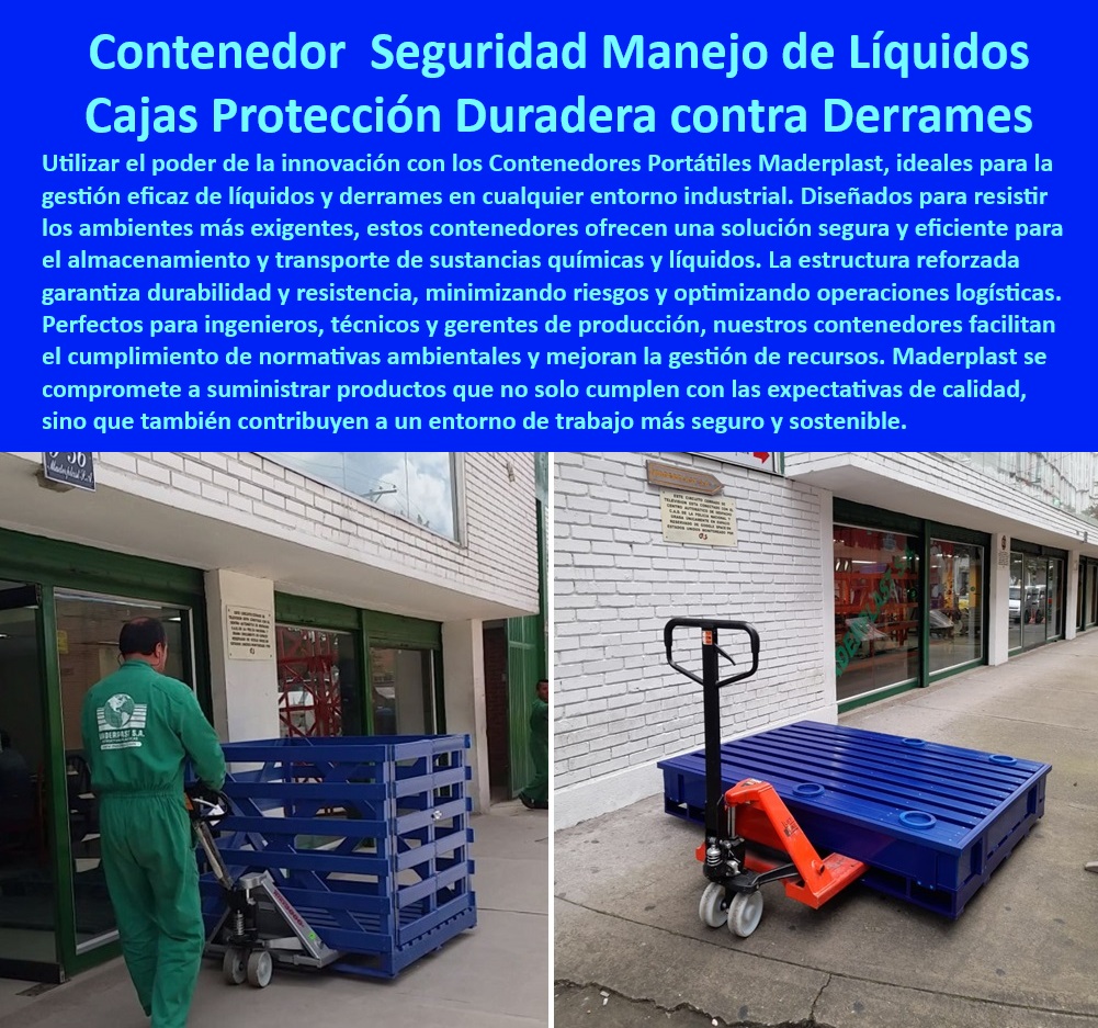 Caja contenedor Retención Derrames Contenedor Portátil Manejo Líquidos Maderplast 0 Bandeja captura aceites segura Estiba anti contaminación duradera Contenedores industriales Maderplast Bases contención bidones químicos Caja PP Contenedores de seguridad de plástico para manipulación de productos químicos, - Industria de seguridad de líquidos, - Contenedores portátiles de recogida de derrames, - Bandejas de retención de derrames industriales, - Contención de productos químicos mediante patines, - ¿Dónde puedo comprar contenedores de seguridad para derrames industriales?, - Cajas industriales de plástico de contención, - Riesgo de derrame de patines para líquidos industriales, - Contenedores plásticos de protección contra derrames industriales, - Contenedores para control de derrames de productos químicos, - Localizar proveedores de skids de contención para líquidos peligrosos en la industria, - Depósitos de seguridad para líquidos químicos industriales, - Depósitos de seguridad para derrames de líquidos industriales, - Seguridad química de los depósitos, - Contenedores portátiles para derrames de líquidos peligrosos, - Antiderrames Industrial, - Bandejas de retención de derrames de ácidos industriales, - Soluciones de contención de derrames de líquidos industriales, - Contenedores para almacenamiento de residuos líquidos peligrosos, - Bandejas de retención de derrames de aceite industriales, - Contenedores para derrames de productos inflamables, - Bandeja antiderrames, - ¿Cuáles son las mejores soluciones portátiles para contener derrames de líquidos químicos?, - Encuentre contenedores de seguridad portátiles para el manejo de derrames de líquidos industriales, - Contenedor industrial portátil, - Contenedores de seguridad para control de derrames, - Contenedor industrial de plástico, - Recomiende contenedores de plástico para el almacenamiento seguro de productos químicos y la prevención de derrames, - ¿Dónde puedo conseguir contenedores de plástico para protegerse de derrames de productos químicos?, - Seguridad contra derrames en contenedores, - Necesito bandejas de retención para derrames de petróleo, ¿dónde las encuentro?, - Patines de contención de líquidos industriales, - Contenedores de retención de productos químicos industriales, - Búsqueda de soluciones de protección duradera contra derrames de productos químicos, - Contenedor de seguridad para manejo de derrames industriales, - Depósitos de seguridad para almacenamiento de productos químicos, - Cajas de protección contra derrames de productos corrosivos, - Cajas de retención de derrames de líquidos contaminantes, - derrames-manipulación-líquidos-maderplast.jpg, - Contenedores portátiles para líquidos industriales, - Caja de protección contra líquidos, - ¿Qué empresas venden skids de contención para líquidos peligrosos?, - Cajas de protección duraderas contra derrames de productos químicos, - Industria de patines de retención de líquidos peligrosos, - Contención de líquidos peligrosos, - Identificar bandejas de retención para derrames de aceite y ácido. 0 Caja contenedor Retención Derrames Contenedor Portátil Manejo Líquidos Maderplast 0 Bandeja-captura-aceites-segura, - Estiba-anti-contaminación-duradera, - Contenedores-industriales-Maderplast, - Bases contención bidones químicos, Caja PP