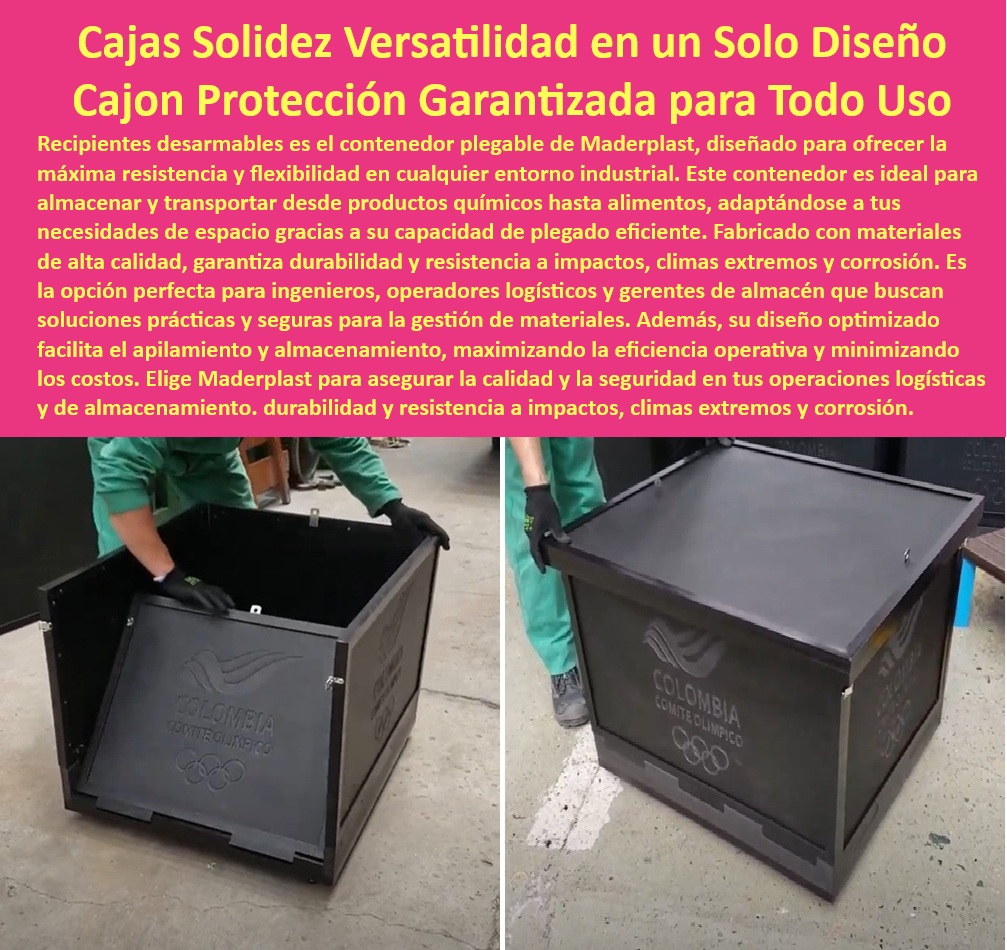 Cajas De Almacenamiento Industrial Contenedor Plegable Con Tapa Maderplast 0 contenedor transporte pesado cajas de plástico para exterior almacenamiento para productos químicos cajas para almacenamiento en frío Cajas De Almacenamiento Busque cajas de grado industrial adecuadas para aplicaciones de almacenamiento en frío, - Cajas plegables uso rudo logística transporte, - Logística-Plegables-Versátiles, - Contenedores plegables resistencia climas extremos, - Busco cajas para almacenamiento en frío, - Cajas de almacenamiento frío plegables de alta resistencia, - Almacenamiento personalizado cajas plegables industriales, - Identificar soluciones de almacenamiento para productos químicos que sean plegables y ahorren espacio, - Resistencia-Impacto-Plegables, - Contenedores plegables tapa protección climática, - Recomiendo contenedores de almacenamiento plegables con tapas para una organización eficiente del almacén, - Almacenamiento de productos químicos contenedores plegables, - Cajas plegables de gran tamaño para almacenamiento frío, - Contenedores plegables organización almacenamiento químico, - Almacenamiento organizador cajas plegables apilables, - Almacenamiento congelado cajas plegables industriales, - Público objetivo: gerentes de logística, operadores de almacén, ingenieros industriales, instalaciones de almacenamiento de productos químicos y empresas que necesitan soluciones de almacenamiento robustas y adaptables, - Localice cajas de plástico diseñadas para almacenamiento al aire libre en diversas condiciones climáticas, - Cajas apilables plegables almacenamiento eficiente, - ¿Dónde puedo comprar cajas de almacenamiento industriales plegables?, - Almacenamiento logístico contenedores plegables versátiles, - Transporte Pesado Plegable, - Contenedores plegables industriales de alta capacidad de carga, - Almacenamiento-Químicos-Plegable, - Almacenamiento-Modular-Cajas, - Almacenamiento modular cajas plegables industriales, - Cajas-Almacenamiento-Frío, - Producto: Cajas de almacenamiento industriales, contenedores plegables con tapa, diseñados para transporte pesado y almacenamiento versátil en diversos entornos, incluidos exteriores y cámaras frigoríficas, - Tapa-Protección-Climática, - Contenedor-Plegable-Industrial, - Contenedores transporte pesados ​​plegables duraderos, - Contenedor plegable industrial almacenamiento pesado, - contenedor-transporte-pesado-plegable-maderplast.jpg, - Almacenamiento seguro plegable materiales corrosivos, - Cajas industriales tapa plegables protección máxima, - Encuentre contenedores plegables para transporte industrial pesado, - Almacenamiento exterior seguro contenedores plegables, - Cajas de transporte pesado plegables reutilizables, - Cajas plásticas industriales plegables de gran volumen, - Contenedores plegables diseño reforzado transporte químico, - Cajas de plástico para exteriores, - Cajas plegables durabilidad resistencia impacto, - Cajas de plástico exterior almacenamiento seguro, - Necesito contenedores para transporte pesado, - Contenedores apilables tapa plegables seguridad, - Apilables-Plegables-Industriales, - Cuáles son las mejores opciones para almacenamiento de productos químicos, - Dónde encontrar cajas de plástico para exterior. 0 Cajas De Almacenamiento Industrial Contenedor Plegable Con Tapa Maderplast 0 contenedor-transporte-pesado, - cajas de plástico para exterior, - almacenamiento para productos químicos, - cajas para almacenamiento en frío, - Cajas De Almacenamiento