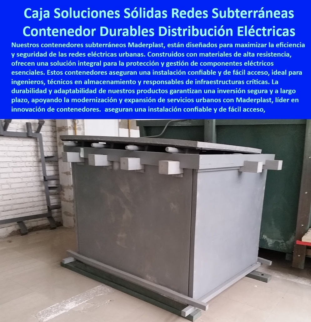 Cajas De Inspección Redes Eléctricas Contenedores Vox Redes Subterráneas Maderplast 0 Componentes de red instalaciones subterráneas sistemas integración subterráneos Contenedores de distribución de energía Sistemas subterránea Cajas Contenedores gestión componentes eléctricos esenciales, - Contenedores eléctricos, - Protección y Gestión Integral: Ideales para proteger y gestionar componentes eléctricos esenciales en instalaciones subterráneas, - Cajas de registro para instalaciones con protección uv, - Cajas de registro para protección de cableado en zonas urbanas, - Maderplast-Redes, - Contenedores subterráneos distribución eléctrica durables, - Componentes para redes eléctricas subterráneas con fácil acceso y durabilidad, - ¿Cuáles son los componentes de red necesarios para instalaciones subterráneas?, - Cajas de inspección redes eléctricas subterráneas seguras, - Sistemas para canalización de redes de telecomunicaciones, - Sistemas subterráneos cajas protección cableado, - Materiales para modernización y expansión de servicios urbanos en redes eléctricas subterráneas, - Componentes redes instalaciones subterráneas resistentes, - Contenedores de inspección para canalizaciones de energía, - Soluciones para maximizar la eficiencia y seguridad en redes eléctricas urbanas subterráneas, - Contenedores de alta durabilidad para áreas industriales, - Componentes eléctricos, - ¿Dónde encuentro contenedores de distribución de energía para instalaciones subterráneas?, - Contenedores de alta resistencia para protección y gestión de componentes eléctricos subterráneos, - Infraestructura urbana, - Cajas-De-Inspección-Redes-Eléctricas-Contenedores-Vox-Redes-Subterráneas-Maderplast.jpg, - Soluciones personalizadas para redes eléctricas subterráneas, - Sistemas de protección para redes de distribución eléctrica, - Componentes para redes de media y baja tensión subterráneas, - Contenedores distribución energía alta eficiencia, - Accesorios para instalaciones eléctricas de alumbrado público subterráneo, - Redes Subterráneas, - Seguridad eléctrica, - Cableado Subterráneo, - Instalaciones eléctricas urbanas contenedores modulares, - Redes eléctricas subterráneas de alta resistencia, - ¿Qué sistemas de integración subterránea ofrecen alta seguridad para redes eléctricas?, - ¿Dónde puedo comprar contenedores subterráneos duraderos para distribución eléctrica?, - Materiales de Alta Resistencia: Construidos para ofrecer protección segura y confiable en entornos subterráneos, - Distribución eléctrica, - Sistemas de integración para instalaciones subterráneas de distribución eléctrica, - ¿Cómo modernizar las redes eléctricas urbanas con soluciones subterráneas?, - Cajas de inspección de fácil manipulación en redes urbanas, - Soluciones integrales para cableado de datos subterráneo, - Contenedores Subterráneos Maderplast: Soluciones de alta resistencia para redes eléctricas urbanas, diseñadas para máxima eficiencia y seguridad, - Modernización Urbana: Contribuyen a la modernización y expansión de servicios urbanos con una inversión segura y duradera, - Contenedores resistentes a la humedad para redes subterráneas, - Componentes resistentes a la corrosión para instalaciones subterráneas, - Componentes modulares para instalaciones subterráneas contra fauna nociva, - Instalaciones Subterráneas, - Eficiencia Energética, - Instalación Confianza y Acceso Fácil: Diseñados para ingenieros y técnicos, garantizando durabilidad y adaptabilidad a largo plazo, - Instalación confiable redes eléctricas subterráneas, - Sistemas de integración subterránea de alta seguridad, - Cajas subterráneas protección componentes eléctricos 0 Cajas De Inspección Redes Eléctricas Contenedores Vox Redes Subterráneas Maderplast 0 Componentes de red instalaciones subterráneas, - sistemas-integración-subterráneos, - Contenedores de distribución de energía, - Sistemas subterránea Cajas