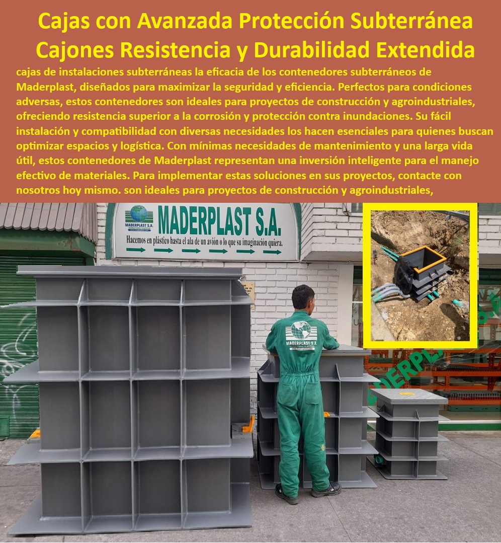 Cajas Eléctricas Instalación Fácil De Cajas Subterráneas Anticorrosivas Maderplast 0 Cajas herméticas para prevenir inundaciones cómo funcionan Proveedores de cajas de registro prefabricadas sistemas de inspección redes cajas inoxidables Mantenimiento mínimo, - Soluciones para ciudades inteligentes: maximice el espacio y minimice el mantenimiento con nuestros contenedores modulares y de fácil instalación, diseñados para una integración urbana perfecta, - Redes Eléctricas, - Cajas-De-Servicios-Contenedores-Subterráneos-Para-Cables-Y-Tuberías-Maderplast.jpg, - Revolucione la infraestructura urbana: las cajas de servicio subterráneas de Maderplast ofrecen una durabilidad y eficiencia incomparables, protegiendo cables y tuberías críticos, - Acceso Subterráneo, - Soluciones infraestructura urbana contenedores duraderos, - ¿Dónde encuentro cajas para integrar servicios en zonas urbanas?, - Cajas modulares instalaciones servicios múltiples, - Sistemas de organización de cables tuberías subterráneas, - ¿Dónde puedo comprar cajas robustas para instalaciones urbanas?, - Cajas de conexión y contenedores modulares para instalaciones de servicios públicos, - Cajas de servicios para la integración de infraestructuras en proyectos urbanos, - Componentes fibra contenedores subterráneos, - Accesorios cables tuberías subterráneas, - ¿Cuáles son las mejores cajas de conexiones para instalaciones subterráneas?, - Contenedores subterráneos para una gestión eficiente de cables y tuberías en áreas urbanas, - Cajas-Servicios, - Componentes de alta durabilidad servicios subterráneos, - Diseño modular contenedores subterráneos instalación, - Cajas de inspección servicios públicos subterráneos, - Mantenimiento mínimo contenedores redes eléctricas, - Contenedores zonas costeras alta humedad, - Integración urbana, - Cajas servicios contenedores subterráneos cables tuberías, - Construcción-Urbana, - Contenedores protección instalaciones zonas difíciles, - ¿Qué sistemas de acceso subterráneo son los mejores para gestionar cables y tuberías?, - Contenedores Subterráneos, - Maderplast-Subterráneo, - Instalaciones subterráneas gestión eficiente cables, - Cables-Tuberías, - Cajas registro fácil inspección redes urbanas, - Cajas robustas instalaciones eléctricas urbanas, - Infraestructura urbana, - Cajas de empalme subterráneos para instalaciones de servicios, - Contenedores inspección redes eléctricas urbanas, - Gestión sin esfuerzo: agilice sus proyectos con nuestras cajas fáciles de usar, que facilitan un acceso rápido y un mantenimiento sin complicaciones, - Materiales de alta resistencia contenedores subterráneos, - Contenedores modulares integración áreas urbanas, - Materiales de alta resistencia para contenedores de servicios subterráneos, - Construido para durar: Los materiales de alta resistencia y a prueba de corrosión garantizan confiabilidad a largo plazo, incluso en las condiciones subterráneas más duras, - Integración de telecomunicaciones instalaciones subterráneas, - Cajas plásticas infraestructuras subterráneas, - Soluciones de acceso para el mínimo mantenimiento de redes eléctricas subterráneas, - Integración cables tuberías áreas urbanas, - Cajas acceso inspección periódicos instalaciones, - Sistemas de acceso subterráneo infraestructuras urbanas, - Contenedores prefabricados redes eléctricas subterráneas, - ¿Dónde comprar contenedores prefabricados subterráneos para redes eléctricas? 0 Cajas Eléctricas Instalación Fácil De Cajas Subterráneas Anticorrosivas Maderplast 0 Cajas herméticas para prevenir inundaciones, ¿cómo funcionan, - Proveedores de cajas de registro prefabricadas, sistemas de inspección redes, - cajas inoxidables