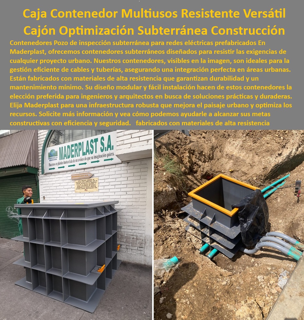 Cajas de servicios Contenedores subterráneos para cables y tuberías Maderplast 0 Dónde puedo comprar cajas robustas para instalaciones urbanas sistemas acceso subterráneo Cajas para integración de servicios en áreas urbanas Caja de empalme Contenedores pozo inspección redes eléctricas urbanas, - Mantenimiento mínimo contenedores redes eléctricas, - Acceso Subterráneo, - Construcción-Urbana, - Contenedores subterráneos para gestión eficiente de cables y tuberías en áreas urbanas, - Cajas-De-Servicios-Contenedores-Subterráneos-Para-Cables-Y-Tuberías-Maderplast.jpg, - Maderplast-Subterráneo, - Soluciones de acceso subterráneo para mantenimiento mínimo de redes eléctricas, - Cables-Tuberías, - ¿Dónde encuentro cajas para integración de servicios en áreas urbanas?, - Cajas modulares de alta capacidad para la instalación de servicios múltiples, - Cajas-Servicios, - Cajas de registro de fácil mantenimiento en instalaciones urbanas, - Mantenimiento mínimo, - Cajas plásticas para el sector de infraestructuras subterráneas, - ¿Cuáles son las mejores cajas de empalme para instalaciones subterráneas?, - Contenedores Subterráneos, - Sistemas de acceso subterráneo para mantenimiento de infraestructuras urbanas, - Integración perfecta cables tuberías áreas urbanas, - Accesorios para instalaciones de cables y tuberías en redes subterráneas, - Sistemas para la organización de cables y tuberías en instalaciones subterráneas, - Componentes para instalaciones de fibra óptica en contenedores subterráneos, - Contenedores modulares integración áreas urbanas, - Cajas robustas para instalaciones eléctricas en áreas urbanas, - Redes Eléctricas, - ¿Qué sistemas de acceso subterráneo son mejores para gestionar cables y tuberías?, - Materiales de alta resistencia contenedores subterráneos, - Soluciones infraestructura urbana contenedores duraderos, - Componentes de alta durabilidad para redes de servicios subterráneos, - ¿Dónde puedo comprar cajas robustas para instalaciones urbanas?, - Integración urbana, - Cajas de empalme subterráneos para instalaciones de servicios, - Cajas servicios contenedores subterráneos cables tuberías, - Materiales de alta resistencia para contenedores de servicios subterráneos, - ¿Dónde puedo comprar contenedores subterráneos prefabricados para redes eléctricas?, - Infraestructura urbana, - Cajas de servicios para integración de infraestructuras en proyectos urbanos, - Contenedores para uso en zonas costeras y áreas de alta humedad, - Soluciones para integración de servicios eléctricos y de datos en la misma instalación subterránea, - Diseño modular contenedores subterráneos instalación, - Instalaciones subterráneas gestión eficiente cables, - Contenedores para protección de instalaciones en zonas de difícil acceso, - Cajas para instalaciones que requieren acceso de inspección periódica, - Contenedores prefabricados redes eléctricas subterráneas, - Cajas de empalme y contenedores modulares para instalaciones de servicios públicos subterráneos, - Cajas de inspección para líneas de servicios públicos subterráneos. 0 Cajas de servicios Contenedores subterráneos para cables y tuberías Maderplast 0 ¿Dónde puedo comprar cajas robustas para instalaciones urbanas, - sistemas-acceso-subterráneo, Cajas para integración de servicios en áreas urbanas - Caja de empalme