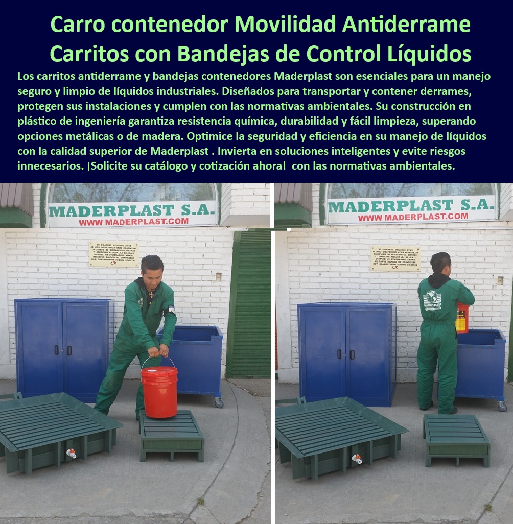 Carritos Para Transporte De Líquidos Caja Contenedor Bandejas Residuos Maderplast 0 Carrito de utilidad antiderrame con almacenamiento Recipientes para manejo residuos Carros de manejo de derrames industriales bandejas antiderrames ruedas Bandeja plástica hermética protección medio ambiente, - Bandejas plásticas antiderrame resistencia química máxima, - ¿Quién fabrica carros contenedores antiderrame duraderos?, - Bandeja resistente almacenamiento seguro residuos tóxicos, - ¿Dónde comprar recipientes para recolección de derrames?, - Carrito-ruedas-seguro-residuos, - Carro plástico transporte seguro sustancias peligrosas, - Carro plástico antiderrame ruedas residuos industriales, - Bandeja-antiderrame-normativa-ambiental, - Carro modular antiderrame optimización logística interna, - Bandeja-plástica-recolección-química, - Carrito-antiderrame-manejo-líquidos, - Bandeja plástica recolección derrames químicos industriales, - Carro industrial ruedas manejo seguro líquidos, - Bandeja reciclable control industrial residuos ambientales, - Carrito antiderrame plástico manejo seguro líquidos, - Bandeja-antiderrame-residuos-industriales, - Bandeja-industrial-manejo-seguro, - Carro-antiderrame-ecológico-industrial, - Carro móvil control derrames químicos corrosivos, - Carro industrial movilidad recolección residuos químicos, - Bandeja-reciclable-residuos-peligrosos, - Bandejas antiderrame movilidad control líquidos peligrosos, - Recipientes industriales manejo seguro residuos líquidos, - Carro con ruedas transporte seguro líquidos tóxicos, - Carro-Antiderrame-Plástico-Bandejas-Control-Derrames-Líquidos-Industriales-Seguridad-Residuos-Químicos-Ruedas-Maderplast, - ¿Qué bandejas antiderrame recomiendan para residuos peligrosos?, - Carro-plástico-control-derrames, - Carro antiderrame uso continuo logística industrial, - Carro plástico antiderrame logística industrial eficiente, - Bandeja ecológica reciclable manejo de residuos peligrosos, - Bandejas plásticas resistentes manejo residuos contaminantes, - Carrito antiderrame plástico transporte residuos contaminantes, - Carrito antiderrame duradero plástico ingeniería avanzada, - Bandeja plástica antiderrame seguridad normativa ambiental, - Bandeja plástica apilable recolección residuos industriales, - Bandeja antiderrame fácil limpieza ambiental normativa, - Bandeja plástica antiderrame residuos líquidos químicos, - ¿Dónde encuentro carritos antiderrame para manejo de líquidos industriales?, - Carro antiderrame almacenamiento transporte residuos químicos, - Carro logístico movilidad manejo seguro de derrames, - Carro contenedor movilidad control de derrames, - Bandeja antiderrame industrial almacenamiento residuos peligrosos, - ¿Qué soluciones de movilidad segura para líquidos ofrecen?, - Bandeja plástica antiderrame fácil mantenimiento intensivo, - Carro-móvil-transporte-tóxicos 0 Carritos Para Transporte De Líquidos Caja Contenedor Bandejas Residuos Maderplast 0 Carrito de utilidad antiderrame con almacenamiento, - Recipientes-para-manejo-residuos, - Carros de manejo de derrames industriales, bandejas antiderrames ruedas