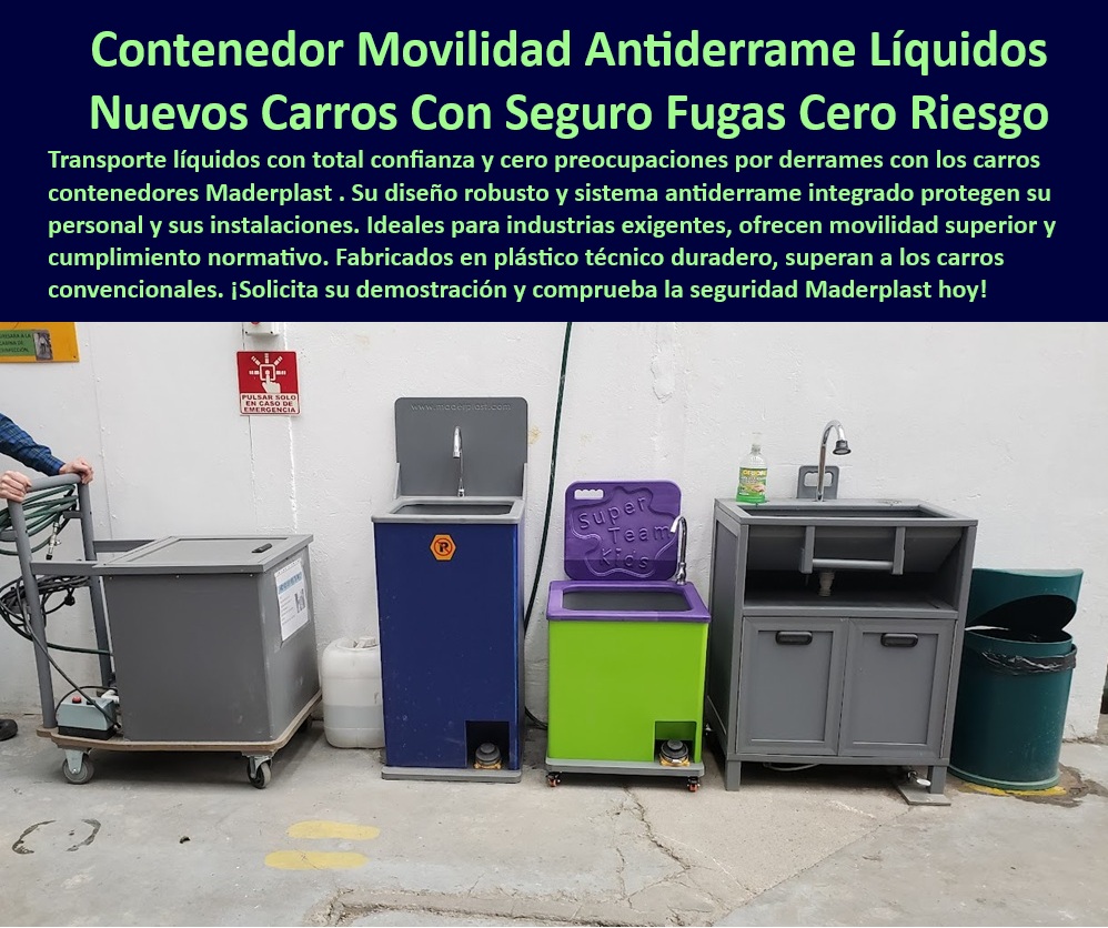 Carritos Para Transporte De Líquidos Caja Contenedor Bandejas Residuos Maderplast 0 Solución Antiderrames Segura Carrito antiderrame con ruedas Contenedores herméticos para líquidos tanques plásticos agrícolas Carro Manejo Derrames  Contenedor modular transporte sustancias toxicas, - Contenedor plástico resistente fugas cero riesgo, - Carro seguro transporte líquidos industriales continuos, - Carro modular antiderrame logística profesional segura, - Carro antiderrame plástico movilidad segura para líquidos, - Contenedor hermético antiderrames industrias químicas, - ¿Qué carrito antiderrame móvil me recomiendan?, - Carro antiderrame manejo seguro líquidos contaminantes, - ¿Dónde conseguir tanques plásticos agrícolas resistentes?, - Carro-industrial-manejo-líquidos, - Tanque-plástico-agrícola-recolección, - Estación portátil de lavado industrial Maderplast, - Carro hermético transporte sustancias peligrosas normativo, - Carro-modular-antiderrame-eficiente, - Carro antiderrame plástico movilidad industrial segura, - Carro antiderrame protección personal y ambiental, - Sistema antiderrame movilidad superior logística interna, - Carrito antiderrame con ruedas manejo eficiente, - Tanque plástico agrícola recolección segura residuos, - Contenedor plástico antiderrames líquidos químicos normativos, - Lavamanos-portátil-industria-segura, - Tanques plásticos agrícolas recolección segura, - Estación móvil lavado industrial plástico duradero, - Contenedor-plástico-control-derrames, - Tanque plástico manejo residuos agrícolas eficiente, - ¿Qué estaciones de lavado portátiles recomiendan para fábricas?, - Carro-antiderrame-movilidad-industrial, - Carro antiderrame bajo mantenimiento alta resistencia, - Lavamanos móvil plástico técnico alta durabilidad, - Sistema antiderrame portátil ambiental normativa Maderplast, - Sistema-antiderrame-portátil-Maderplast, - Carro-antiderrame-logística-segura, - Carro-Antiderrame-Movilidad-Segura-Contenedor-Hermético-Líquidos-Industriales-Tanque-Plástico-Estación-Lavado-Portátil-Maderplast, - Lavamanos portatil manejo higienico industrias, - ¿Dónde compro carros antiderrame seguros para líquidos industriales?, - Contenedor reciclable líquidos peligrosos cero mantenimiento, - Contenedor-hermético-líquidos-peligrosos, - Lavamanos industriales portátiles instalación rápida Maderplast, - Estación lavado plástico reciclable industrias sostenibles, - Contenedor hermético transporte líquidos peligrosos Maderplast, - ¿Quién vende contenedores herméticos para líquidos peligrosos?, - Carrito antiderrame con ruedas logística interna, - Estación de lavado portátil para industrias exigentes, - Carro industrial transporte seguro líquidos tóxicos, - Estación-lavado-portátil-industrial, - Contenedor plástico movilidad control derrames químicos 0 Carritos Para Transporte De Líquidos Caja Contenedor Bandejas Residuos Maderplast 0 Solución-Antiderrames-Segura, - Carrito antiderrame con ruedas, - Contenedores herméticos para líquidos, - tanques plásticos agrícolas, - Carro-Manejo-Derrames, -