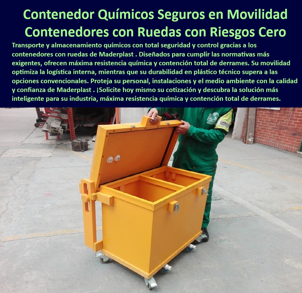Carritos Para Transporte De Líquidos Caja Contenedor Bandejas Residuos Maderplast 0 contenedores con ruedas para químicos cajas recolección reciclaje Contenedor Hermético Exterior soluciones almacenamiento modular Recipientes reciclaje Contenedor modular reciclaje residuos peligrosos movilidad, - Caja recolección residuos tóxicos movilidad segura, - Caja móvil manejo eficiente productos químicos, - Carrito-reciclable-químicos-Maderplast, - Contenedor-químico-seguro-rodante, - Contenedor-ruedas-transporte-tóxicos, - Carrito hermético industria almacenamiento seguro químico, - Contenedor químico movilidad fácil máxima resistencia, - Contenedor seguridad industrial químicos normativas exigentes, - Solución logística para transporte seguro de productos químicos, - Contenedor-Químico-Plástico-Seguro-Ruedas-Movilidad-Residuos-Peligrosos-Antiderrames-Hermético-Industrial-Maderplast, - Carrito-antiderrames-industrial, - ¿Qué contenedor móvil recomiendan para líquidos peligrosos?, - Contenedor hermético ruedas transporte líquidos peligrosos, - Contenedor rodante industria quimica seguridad total, - Contenedor químicos ecológicos resistentes bajo mantenimiento, - Caja de almacenamiento productos móviles peligrosos segura, - Contenedor plástico seguro transporte químicos Maderplast, - ¿Dónde comprar carros plásticos para químicos resistentes?, - Contenedor plástico reciclable residuos químicos industriales, - ¿Dónde venden contenedores seguros para productos químicos industriales?, - Carrito plástico antiderrames productos químicos peligrosos, - Carrito plástico industrial manejo materiales contaminantes, - Contenedor ruedas químicos protección ambiental segura, - Contenedor plástico seguridad transporte residuos peligrosos, - Contenedor-plástico-residuos-peligrosos, - Carrito plástico movilidad fácil residuos peligrosos, - ¿Cuál es el mejor carrito antiderrames para transporte de productos químicos?, - Carrito antiderrames plástico movilidad residuos peligrosos, - Caja-móvil-seguridad-industrial, - Contenedor ruedas industriales máxima protección derrames, - Caja-recolección-residuos-químicos, - Contenedor seguro con ruedas para químicos industriales, - Caja recolección residuos industriales manejo seguro, - ¿Dónde llevo cajas herméticas con ruedas para residuos tóxicos?, - Caja hermética ruedas almacenamiento residuos industriales, - Contenedor hermético alta resistencia química movilidad, - Caja hermética ruedas transporte sustancias tóxicas, - Carrito antiderrames fácil limpieza químicos agresivos, - Contenedor reciclable manejo seguro de químicos, - Caja-hermética-ruedas-reciclaje, - Contenedor-ecológico-industrial-seguro, - Carrito-industrial-manejo-químicos, - Contenedor plástico reciclable transporte materiales tóxicos, - Carrito plástico derrames resistentes químicos industriales, - Caja transporte seguro sustancias corrosivas Maderplast 0 Carritos Para Transporte De Líquidos Caja Contenedor Bandejas Residuos Maderplast 0 contenedores con ruedas para químicos, - cajas recolección reciclaje - Contenedor-Hermético-Exterior, - soluciones almacenamiento modular, - Recipientes-reciclaje
