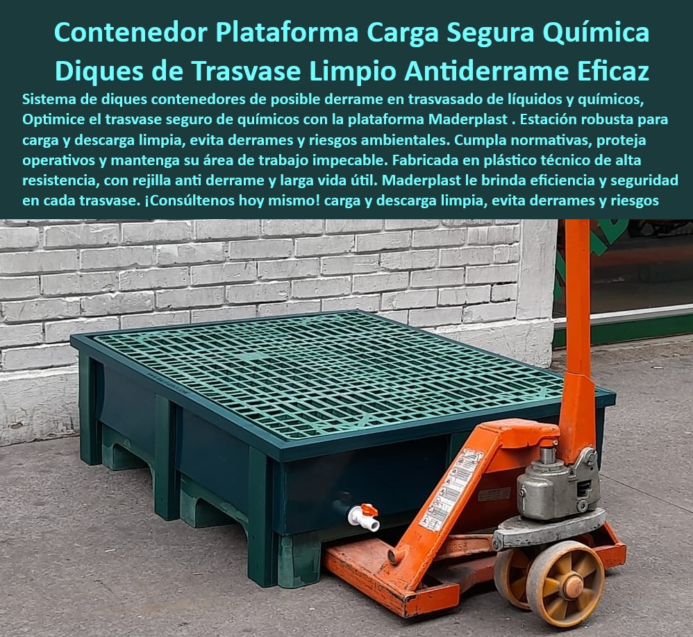 Contenedor Antiderrame Móvil Con Caja Retención Sustancias Químicas Maderplast 0 Plataformas de carga segura para químicos Bases de seguridad para almacenar líquidos Plataforma Reforzada Para Trasvase Seguro De Químicos, - Plataforma antiderrame móvil para trasvase seguro de químicos, - Sistema Portátil Para Protección De Áreas Industriales, - contenedor-protección-ambiental-industrial, - Contenedor Industrial Para Protección Ambiental Continúa, - Plataforma Antiderrame De Alta Resistencia Química, - Contenedor Móvil Con Caja De Retención Química, - Plataforma compacta para protección ambiental industrial, - Sistema Integral De Seguridad Para Áreas Industriales, - Contenedor móvil con drenaje para prevención de derrames, - Plataforma Para Control De Derrames En Trasvase, - móvil-trasvase-seguro-base-retencion-liquidos-peligrosos-maderplast.jpg, - Caja De Retención Con Drenaje Para Líquidos Corrosivos, - plataforma-industrial-manejo-quimicos, - estacion-trabajo-segura-industrial, - base-antiderrame-facil-limpieza, - Estación Antiderrame Con Rejilla Para Operaciones Limpias, - ¿Cuál es la mejor estación móvil para trasvase limpio?, - estación-móvil-prevención-fugas, - Plataforma Industrial Para Prevención De Derrames Accidentales, - Caja De Retención Para Emergencias Ambientales, - Base Modular Para Almacenamiento De Líquidos Peligrosos, - base-seguridad-líquidos-peligrosos, - caja-retención-sustancias-tóxicas, - ¿Dónde encuentro plataformas antiderrames para trasvase de químicos?, - Contenedor De Seguridad Para Residuos Químicos, - ¿Qué base de seguridad sirve para líquidos peligrosos?, - Base Antiderrame De Fácil Limpieza Y Bajo Mantenimiento, - Plataforma De Retención Para Evitar Contaminación, - plataforma-antiderrame-trasvase-seguro, - Estación portátil de seguridad para manejo de sustancias tóxicas, - Plataforma Compacta Antiderrame Para Zonas De Carga, - Base De Seguridad Para Carga Y Descarga De Químicos, - Base de carga con sistema de retención para líquidos peligrosos, - Estación De Trabajo Limpia Para Manejo De Sustancias Tóxicas, - Plataforma Antiderrame Para Trasvase De Líquidos Peligrosos, - solución-segura-carga-descarga, - Estación Móvil Para Descarga Sin Riesgos Ambientales, - Plataforma De Manejo Seguro Para Bidones Y Tambores, - Estación De Trabajo Segura Para Materiales Peligrosos, - ¿Cómo evitar derrames durante carga y descarga industrial?, - Sistema De Contención Eficaz Para Líquidos Industriales, - ¿Qué plataforma recomiendan para manejar sustancias tóxicas?, - Base Reforzada Para Prevención De Fugas Líquidas, - sistema-portátil-control-derrames, - Plataforma Certificada Para Normativa De Seguridad Química 00 Contenedor Antiderrame Móvil Con Caja Retención Sustancias Químicas Maderplast 0 Plataformas de carga segura para químicos, - Bases de seguridad para almacenar líquidos, - 00