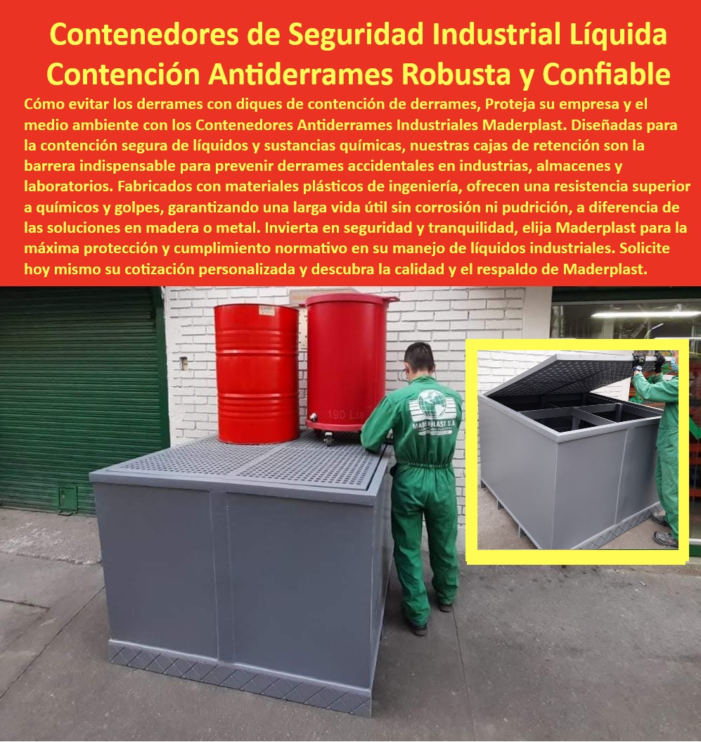 Contenedores Antiderrames Industriales Caja Retención Sustancias Químicas Maderplast Sistema De Protección Para Almacenamiento De Químicos, - Base Antiderrames Con Resistencia Química Superior, - Caja De Seguridad Industrial Contra Derrames Accidentales, - Solución De Almacenamiento Seguro Para Líquidos Tóxicos, - plataforma-segura-tambores-químicos, - Sistema De Contención Resistente Para Tambores Metálicos, - contenedor-antiderrames-líquidos-industriales, - caja-industrial-prevención-contaminación, - Contenedor Resistente A Impactos Y Productos Ácidos, - Estructura De Contención Para Sustancias De Alto Riesgo, - Plataforma De Seguridad Para Productos Corrosivos, - depósito-industrial-control-fugas, - unidad-retención-residuos-peligrosos, - ¿Qué caja de retención sirve para líquidos peligrosos?, - caja-retención-sustancias-químicas, - ¿Qué sistema antiderrame necesito para bidones de químicos?, - Barrera De Protección Contra Fugas De Líquidos Peligrosos, - Unidad De Retención Para Sustancias Industriales Tóxicas, - Caja Industrial De Retención Normativa Certificada, - Caja De Retención Para Sustancias Químicas Peligrosas, - Plataforma Antiderrame Para Tambores Y Bidones, - Solución antiderrame industrial para prevención de fugas, - Contenedor Industrial Hermético Para Protección Ambiental, - Plataforma De Seguridad Certificada Para Residuos Líquidos, - plataforma-seguridad-industrial-liquidos, - Contenedor Antiderrames Para Líquidos Industriales Seguros, - estructura-protección-derrame-toxicidad, - ¿Cómo protejo mi almacén de derrames industriales?, - Contenedor Industrial Para Control De Fugas Líquidas, - Plataforma industrial segura para manejo de tambores tóxicos, - Sistema Modular Antiderrames Para Almacenes Químicos, - Caja Reforzada Contra Derrames Accidentales Industriales, - Caja de retención certificada para químicos corrosivos, - sistema-contencion-industrial-certificado, - Base Segura De Polipropileno Para Manejo De Químicos, - Sistema de contención de líquidos con alta resistencia química, - Contenedor antiderrames para sustancias líquidas industriales peligrosas, - Contenedor Industrial Antiderrame Con Alta Capacidad, - Depósito De Retención Certificado Para Líquidos Industriales, - Solución Integral De Contención Para Líquidos Peligrosos, - Contenedor Hermético Para Sustancias Inflamables, - contenedor-antiderrames-industrial-caja-retencion-sustancias-quimicas-tambores-liquidos-seguros-maderplast.jpg, - ¿Dónde encuentro un contenedor antiderrames para químicos industriales?, - base-antiderrame-polipropileno-resistente, - ¿Cuál es la mejor base segura para tambores con sustancias tóxicas?, - Caja Reforzada Para Prevención De Contaminación 0 Encuéntrame un contenedor resistente para líquidos industriales Busco un sistema de contención para tambores qué opciones hay Base segura materiales pp Sistema De Protección Para Almacenamiento De Químicos, - Base Antiderrames Con Resistencia Química Superior, - Caja De Seguridad Industrial Contra Derrames Accidentales, - Solución De Almacenamiento Seguro Para Líquidos Tóxicos, - plataforma-segura-tambores-químicos, - Sistema De Contención Resistente Para Tambores Metálicos, - contenedor-antiderrames-líquidos-industriales, - caja-industrial-prevención-contaminación, - Contenedor Resistente A Impactos Y Productos Ácidos, - Estructura De Contención Para Sustancias De Alto Riesgo, - Plataforma De Seguridad Para Productos Corrosivos, - depósito-industrial-control-fugas, - unidad-retención-residuos-peligrosos, - ¿Qué caja de retención sirve para líquidos peligrosos?, - caja-retención-sustancias-químicas, - ¿Qué sistema antiderrame necesito para bidones de químicos?, - Barrera De Protección Contra Fugas De Líquidos Peligrosos, - Unidad De Retención Para Sustancias Industriales Tóxicas, - Caja Industrial De Retención Normativa Certificada, - Caja De Retención Para Sustancias Químicas Peligrosas, - Plataforma Antiderrame Para Tambores Y Bidones, - Solución antiderrame industrial para prevención de fugas, - Contenedor Industrial Hermético Para Protección Ambiental, - Plataforma De Seguridad Certificada Para Residuos Líquidos, - plataforma-seguridad-industrial-liquidos, - Contenedor Antiderrames Para Líquidos Industriales Seguros, - estructura-protección-derrame-toxicidad, - ¿Cómo protejo mi almacén de derrames industriales?, - Contenedor Industrial Para Control De Fugas Líquidas, - Plataforma industrial segura para manejo de tambores tóxicos, - Sistema Modular Antiderrames Para Almacenes Químicos, - Caja Reforzada Contra Derrames Accidentales Industriales, - Caja de retención certificada para químicos corrosivos, - sistema-contencion-industrial-certificado, - Base Segura De Polipropileno Para Manejo De Químicos, - Sistema de contención de líquidos con alta resistencia química, - Contenedor antiderrames para sustancias líquidas industriales peligrosas, - Contenedor Industrial Antiderrame Con Alta Capacidad, - Depósito De Retención Certificado Para Líquidos Industriales, - Solución Integral De Contención Para Líquidos Peligrosos, - Contenedor Hermético Para Sustancias Inflamables, - contenedor-antiderrames-industrial-caja-retencion-sustancias-quimicas-tambores-liquidos-seguros-maderplast.jpg, - ¿Dónde encuentro un contenedor antiderrames para químicos industriales?, - base-antiderrame-polipropileno-resistente, - ¿Cuál es la mejor base segura para tambores con sustancias tóxicas?, - Caja Reforzada Para Prevención De Contaminación 0 Contenedores Antiderrames Industriales Caja Retención Sustancias Químicas Maderplast 0 Encuéntrame un contenedor resistente para líquidos industriales, - Busco un sistema de contención para tambores, ¿qué opciones hay, - Base-segura-materiales pp