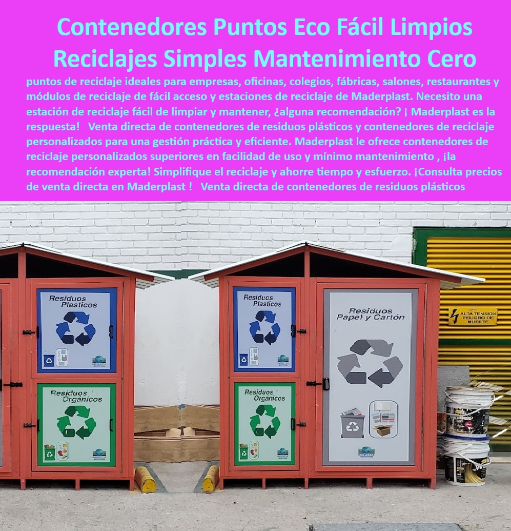Contenedores Reciclaje Personalizados Punto Clasificar Residuos Maderplast 0 Módulos reciclaje fácil acceso Necesito una estación de reciclaje fácil de limpiar y mantener alguna recomendación Venta directa contenedores residuos plástico Estaciones Reciclaje Papel Cartón, - Puntos Limpios Diseño Atractivo, - Maderplast-Reciclaje-Responsable, - Puntos Limpios Reciclaje Fácil Mantenimiento, - Estaciones Reciclaje Duraderas, - Contenedores-Reciclaje-Personalizados-Punto-Clasificar-Residuos-Ecologico-Estaciones-Modulares-Facil-Limpieza-Mantenimiento-Cero-Plastico-Maderplast, - Soluciones-Reciclaje-Sostenibles, - Módulos Reciclaje Gran Capacidad, - Conjuntos residenciales y edificios, - Puntos Ecológicos Sostenibles, - Municipios y entidades gubernamentales (para espacios públicos), - Estaciones Reciclaje Bajo Mantenimiento, - Contenedores Residuos Diseño Modular, - Puntos-Limpios-Diseño-Atractivo, - Oye Siri, ¿dónde puedo comprar estaciones de reciclaje modulares para colegios y universidades?, - Salones de eventos y restaurantes, - Estaciones Reciclaje Colegios Oficinas, - Contenedores Residuos Plásticos Empresas, - OK Google, necesito contenedores de reciclaje para mi empresa, ¿qué opciones personalizadas hay?, - Estaciones-Reciclaje-Duraderas, - Módulos Reciclaje Mantenimiento Cero, - Estaciones Reciclaje Modulares Personalizadas, - Necesito recomendaciones de puntos ecológicos modulares y personalizables para instalar en oficinas y fábricas, - Puntos Ecológicos Plásticos, - Puntos-Ecológicos-Fácil-Limpieza, - Responsables de sostenibilidad y gestión de residuos, - Bixby, ¿qué empresas ofrecen módulos de reciclaje de fácil acceso y que sean resistentes a la intemperie?, - ¿Qué empresas ofrecen contenedores de residuos plásticos con venta directa y que permitan personalización para diferentes tipos de residuos?, - Módulos Reciclaje Diseño Personalizado, - Público Objetivo: Empresas y oficinas, Colegios y universidades, Fábricas y plantas industriales, - Contenedores Reciclaje Eco-amigables, - Contenedores-Residuos-Plásticos, - Alexa, busca puntos ecológicos de fácil limpieza y mantenimiento para oficinas, ¿cuáles recomiendas?, - Busco soluciones de reciclaje para espacios públicos que sean atractivas, de fácil acceso y con mínimo mantenimiento, - Módulos Clasificación Residuos, - Contenedores-Reciclaje-Personalizados, - Módulos Clasificación Residuos Orgánicos, - Centros comerciales, - Módulos-Reciclaje-Empresas, - Reciclaje-Simple-Mantenimiento-Cero, - Contenedores Reciclaje Venta Directa, - Estaciones-Reciclaje-Modulares, - ¿Cuáles son los mejores contenedores de reciclaje para empresas, que sean fáciles de limpiar y mantener?, - Puntos Limpios Fácil Instalación, - ¿Qué tipo de estaciones de reciclaje son ideales para colegios, que faciliten la clasificación de residuos y sean duraderas?, - La imagen muestra varios contenedores de reciclaje, tipo punto ecológico, con un diseño que simula una caseta o módulo. Tienen puertas con etiquetas indicando el tipo de residuo (plásticos, orgánicos, papel y cartón) y un diseño que facilita su limpieza y mantenimiento. El texto superpuesto enfatiza su personalización, fácil limpieza y uso en diversos entornos, - Puntos Ecológicos Fácil Acceso Limpieza, - Hey Google, encuentra contenedores de residuos plásticos con venta directa y diseño personalizable, ¿quiénes los venden?, - Contenedores Reciclaje Material Resistente, - Módulos Residuos Plásticos, - Contenedores Reciclaje Punto Ecológico, - Estaciones Reciclaje Intemperie, - Contenedores Residuos Personalizables 0 Contenedores Reciclaje Personalizados Punto Clasificar Residuos Maderplast 0 Módulos reciclaje fácil acceso, - Necesito una estación de reciclaje fácil de limpiar y mantener, ¿alguna recomendación, - Venta directa contenedores residuos plástico,
